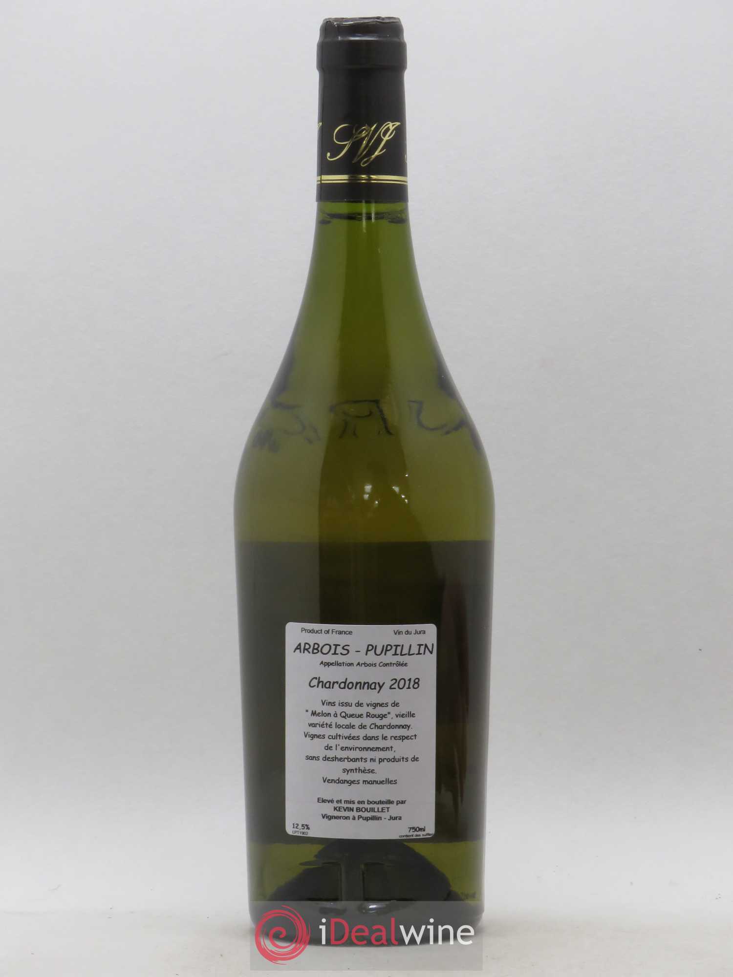 Arbois Pupillin Pépin Blanc Kevin Bouillet (sans prix de réserve) 2018 - Lot de 1 bouteille - 1