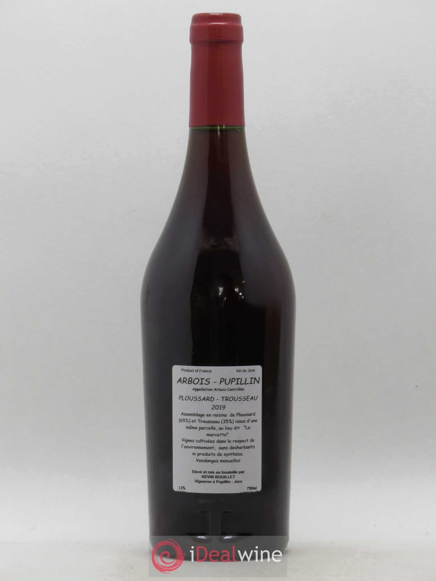 Arbois Pupillin Pépin rouge Kevin Bouillet 2019 - Posten von 1 Flasche - 1
