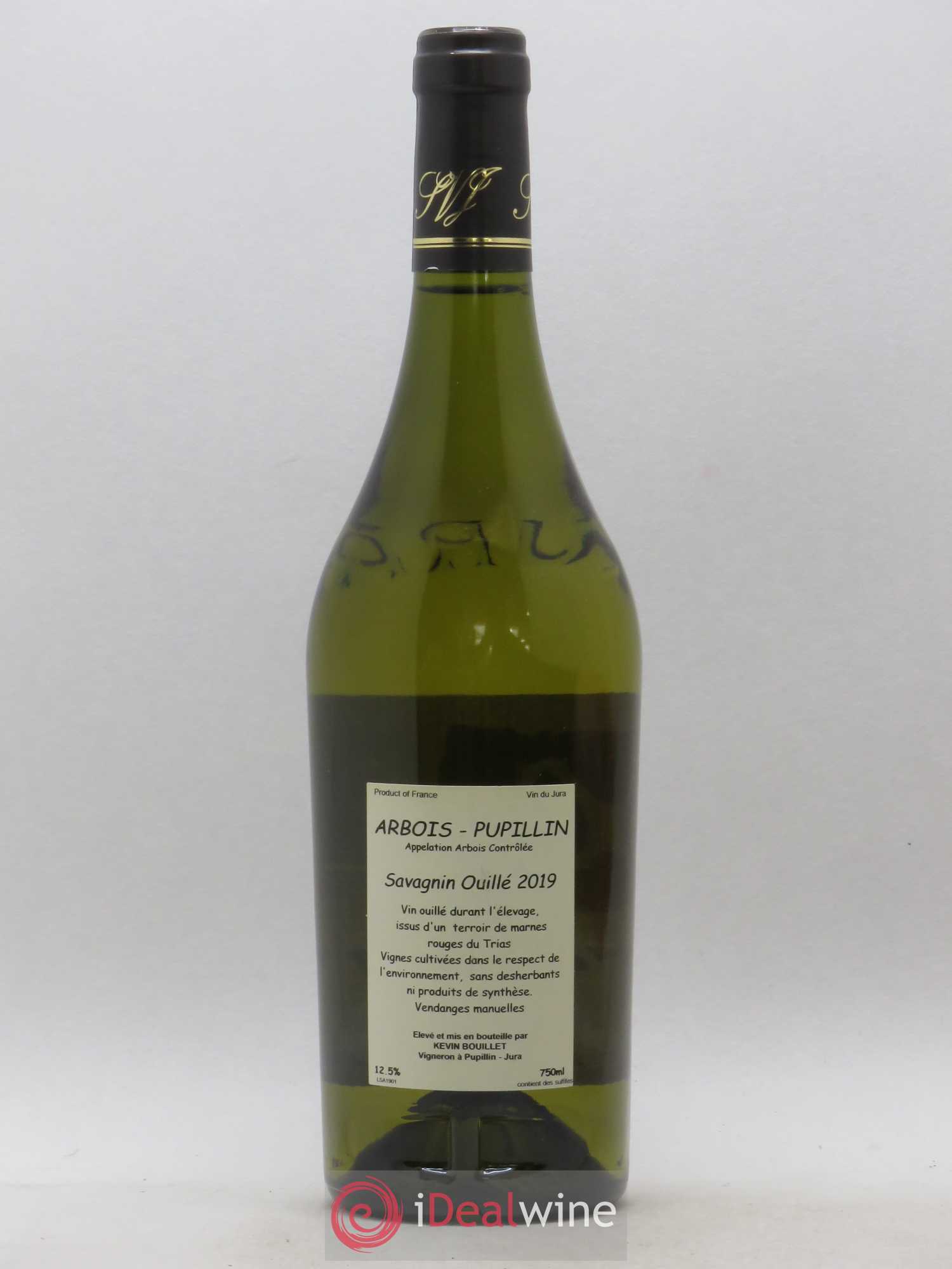Arbois Pupillin Savagnin Ouillé Kevin Bouillet 2019 - Posten von 1 Flasche - 1