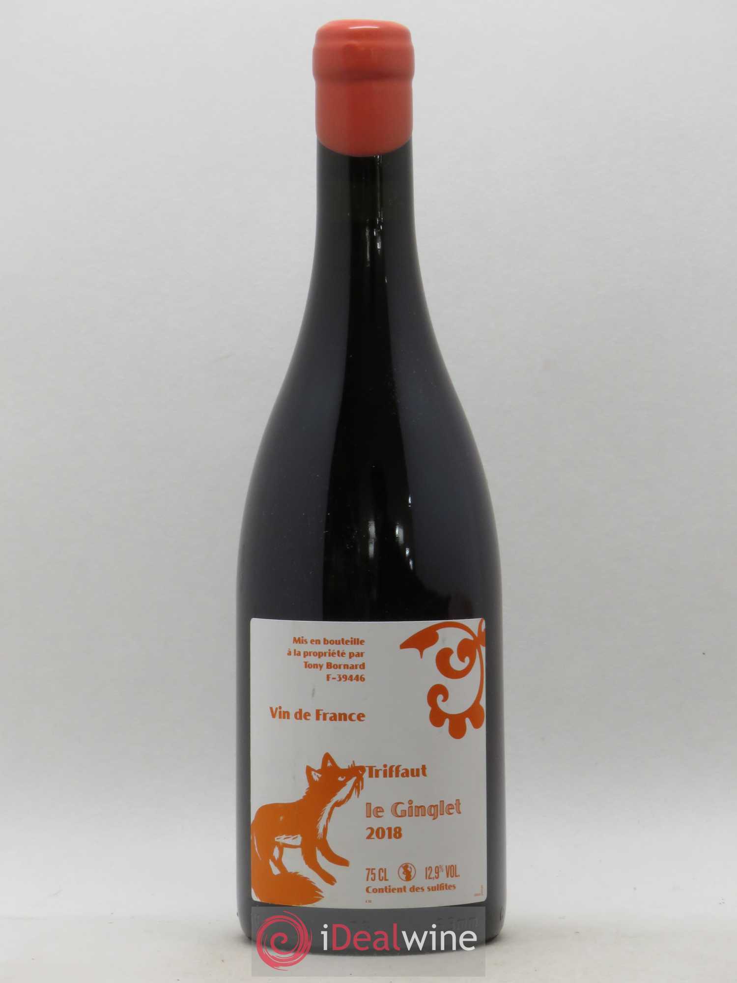 Vin de France Triffaut Le Ginglet Bornard 2018 - Posten von 1 Flasche - 0