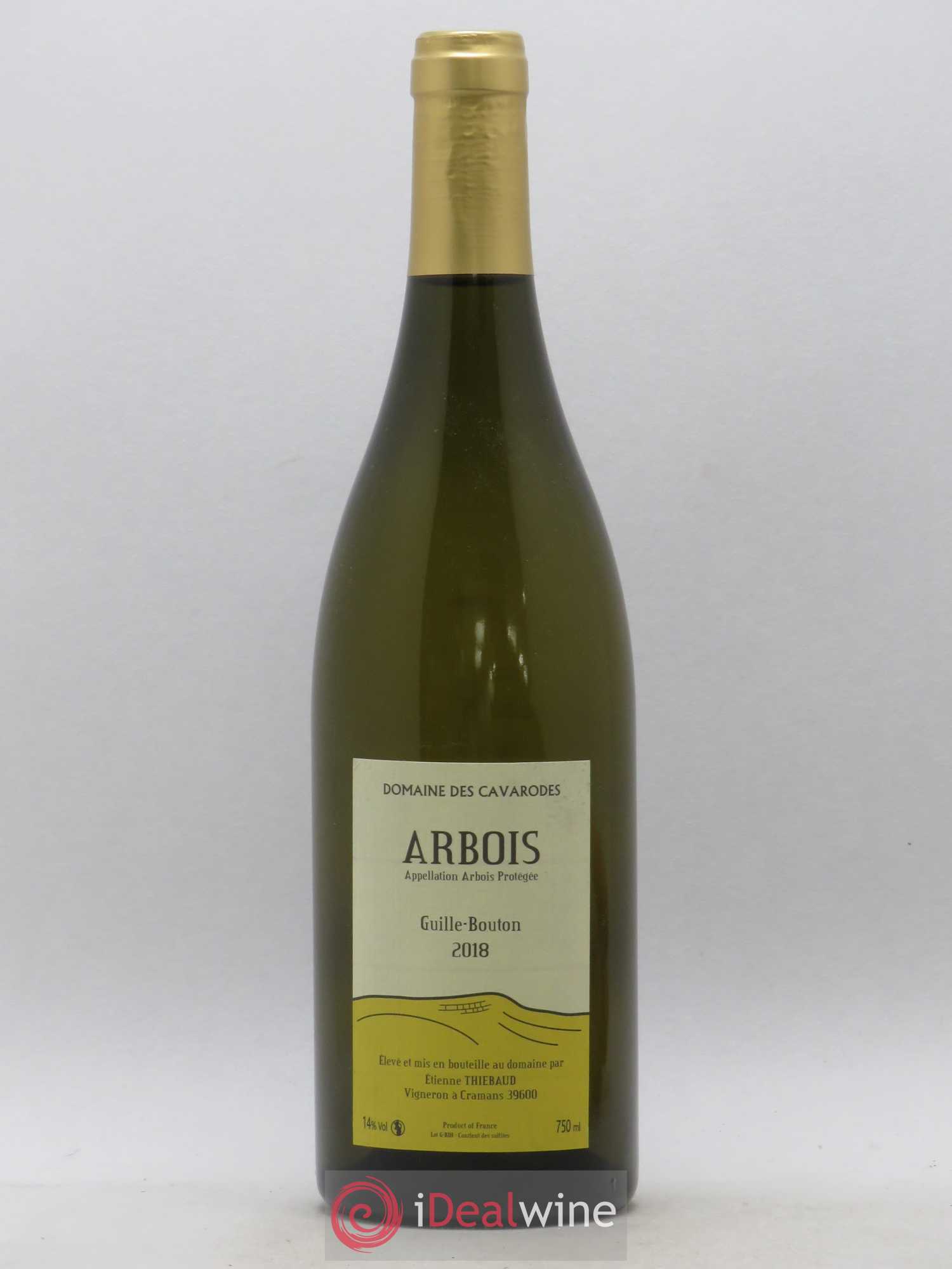 Arbois Guille Bouton Domaine des Cavarodes 2018 - Posten von 1 Flasche - 0
