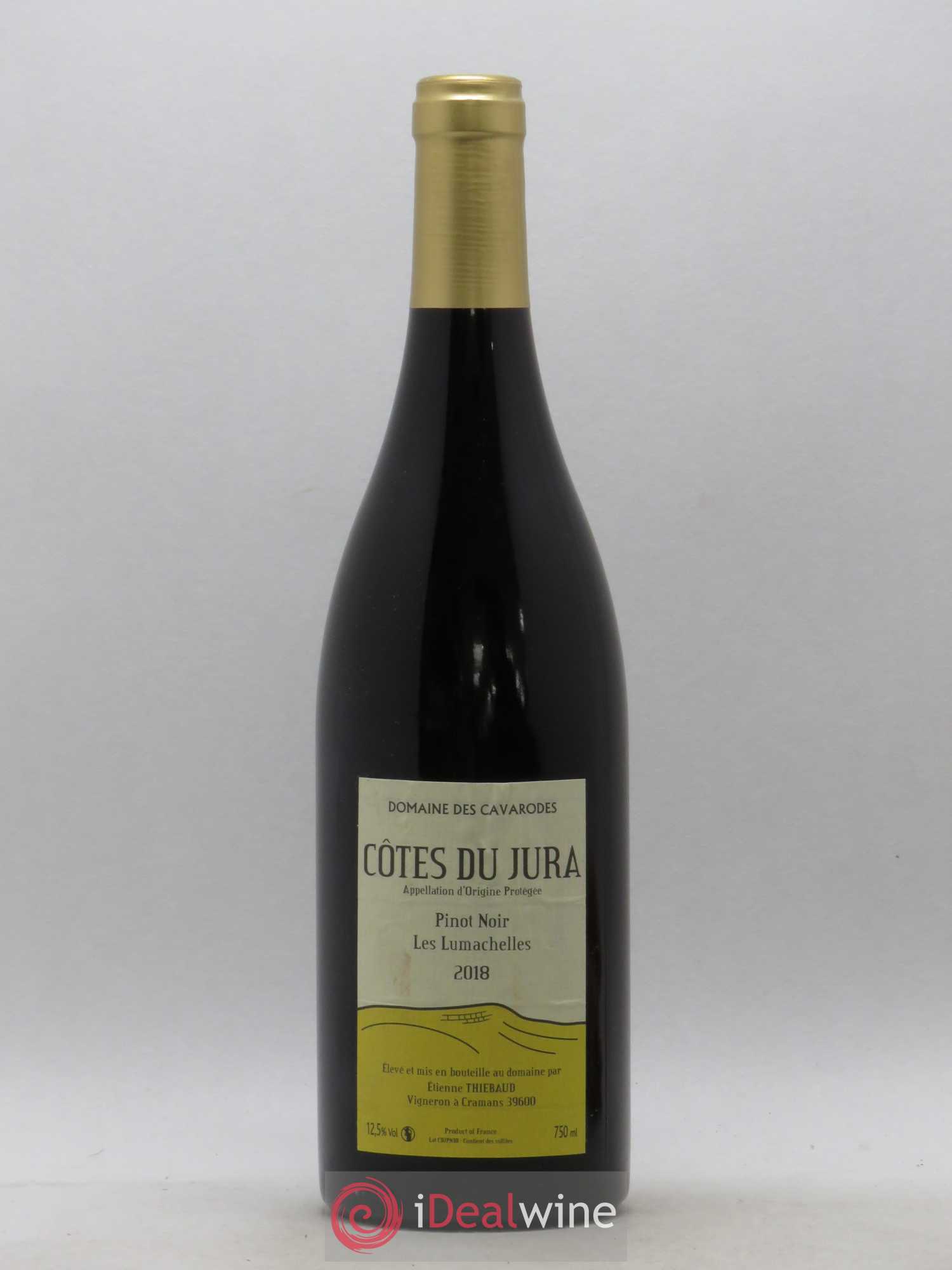 Côtes du Jura Pinot noir Les Lumachelles Domaine des Caravodes 2018 - Posten von 1 Flasche - 0