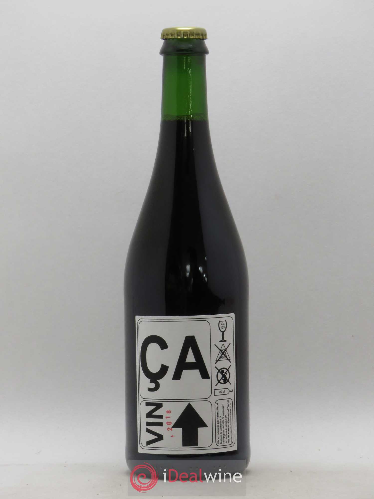 Vin de France Ca L'Egrapille 2018 - Lot de 1 bouteille - 0