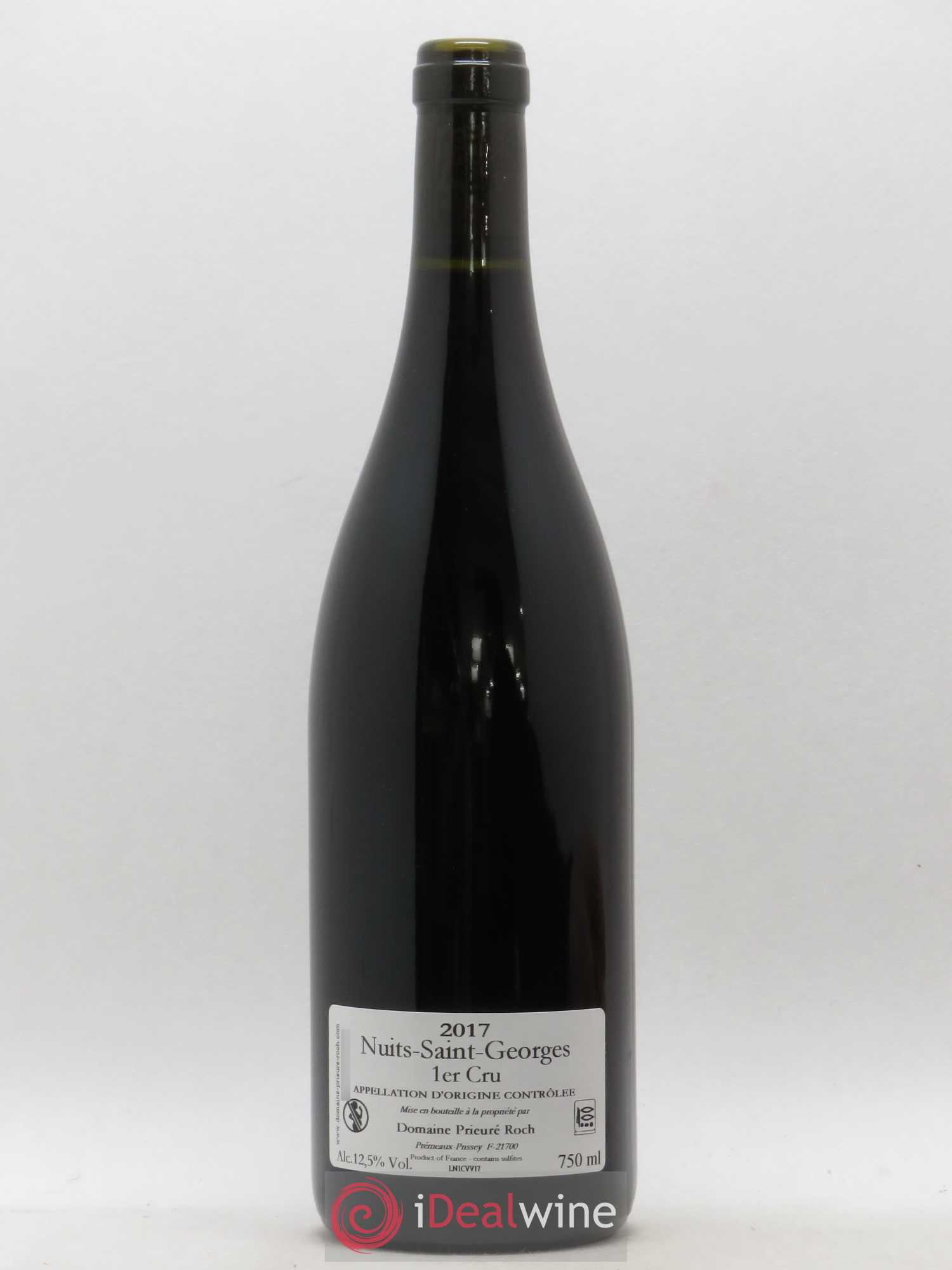 Nuits-Saint-Georges 1er Cru Vieilles Vignes Prieuré Roch 2017 - Lot de 1 bouteille - 1