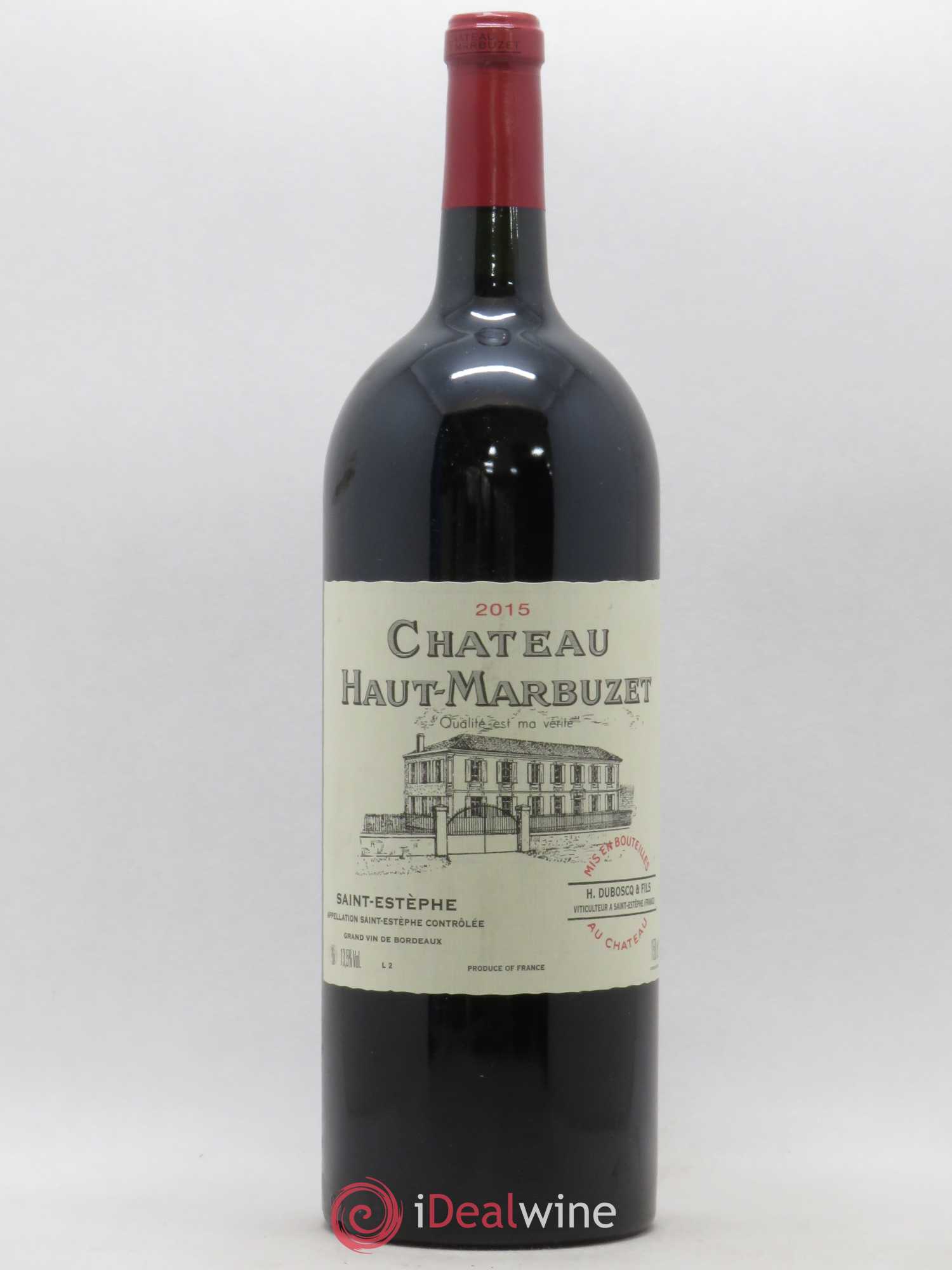 Château Haut Marbuzet 2015 - Lot de 1 magnum - 0