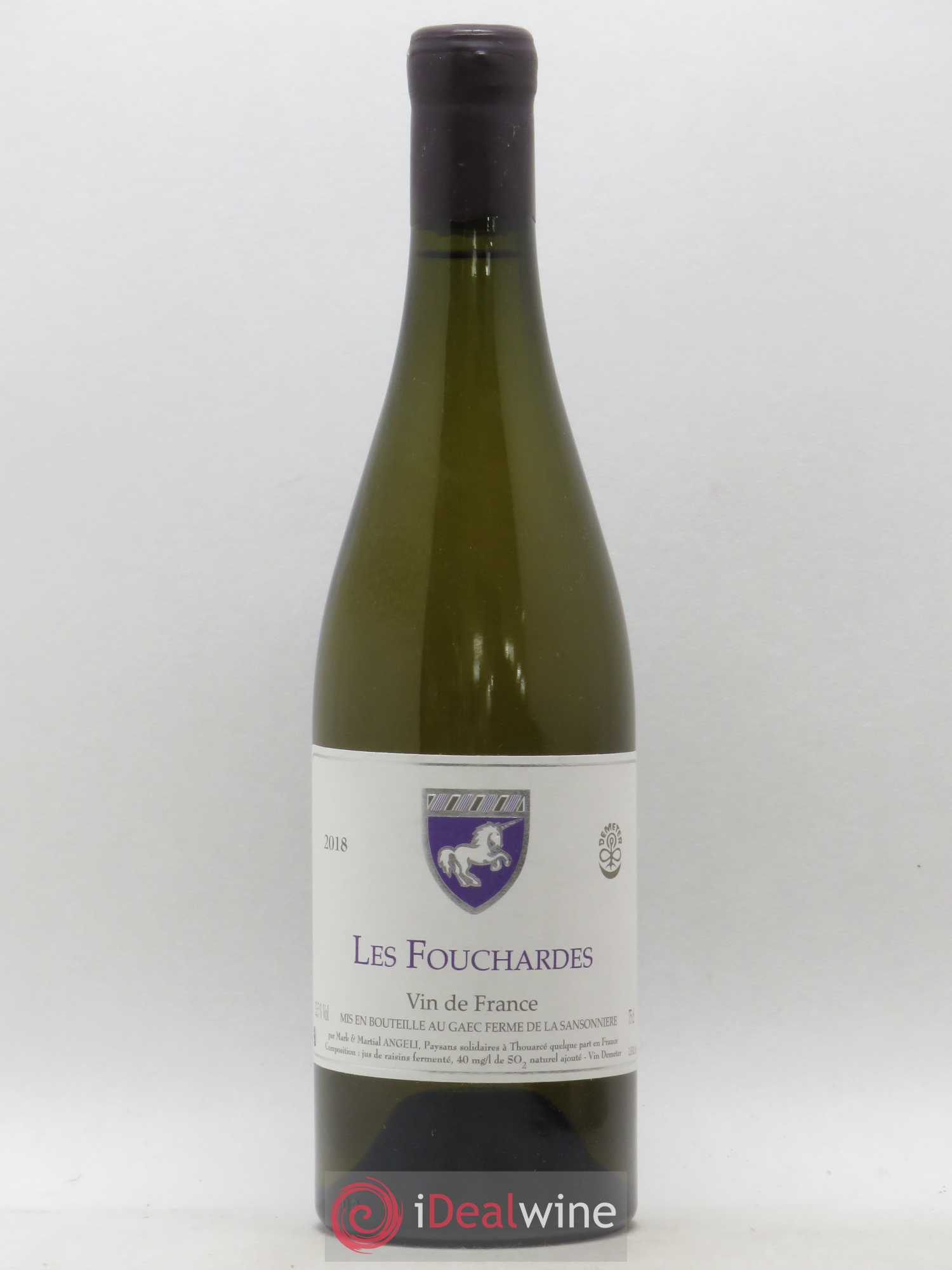 Vin de France Les Fouchardes Mark Angeli (Domaine) - Ferme de la Sansonnière 2018 - Lot de 1 bouteille - 0