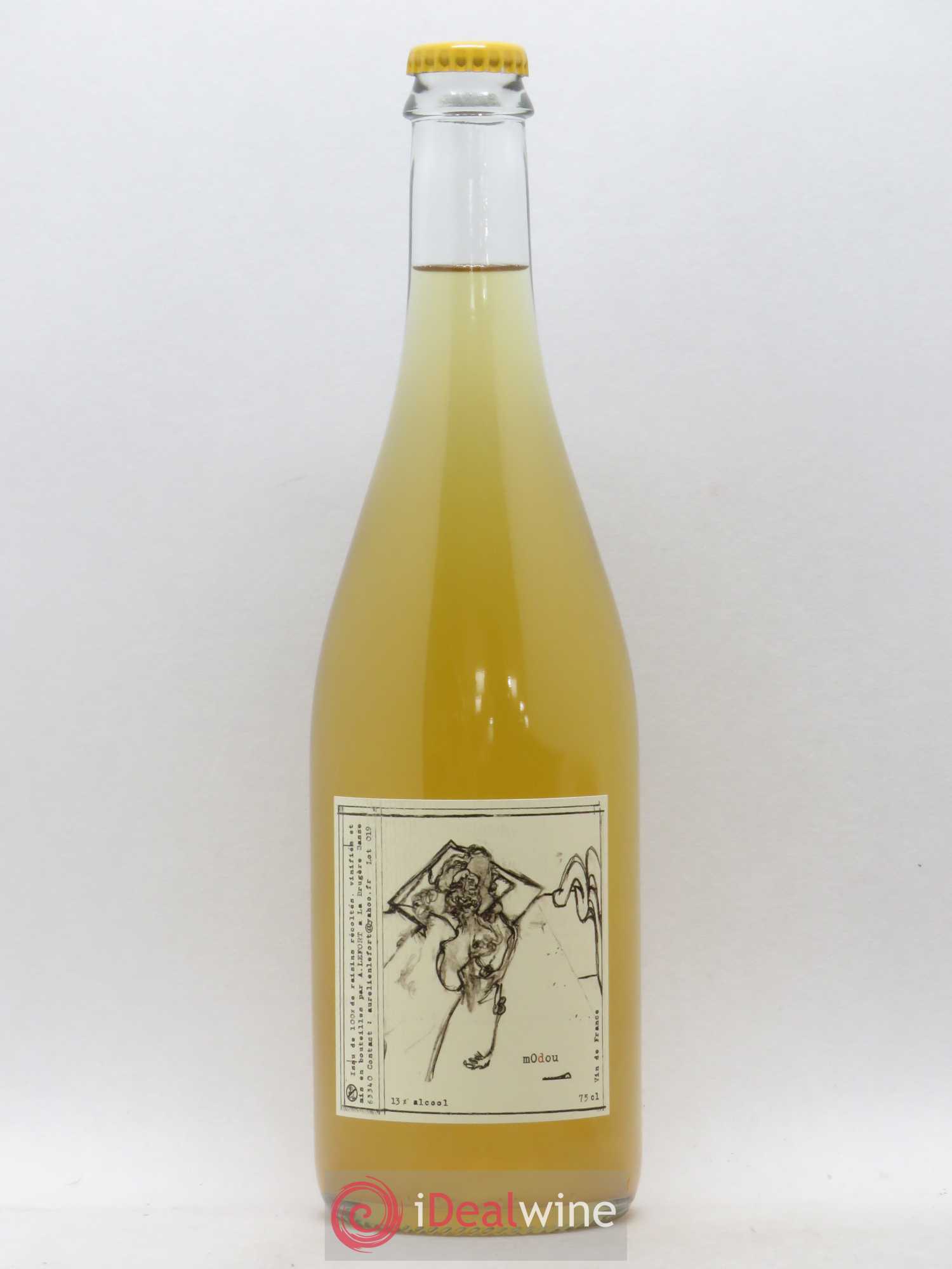 Vin de France Modou Aurélien Lefort 2019 - Lot de 1 bouteille - 0