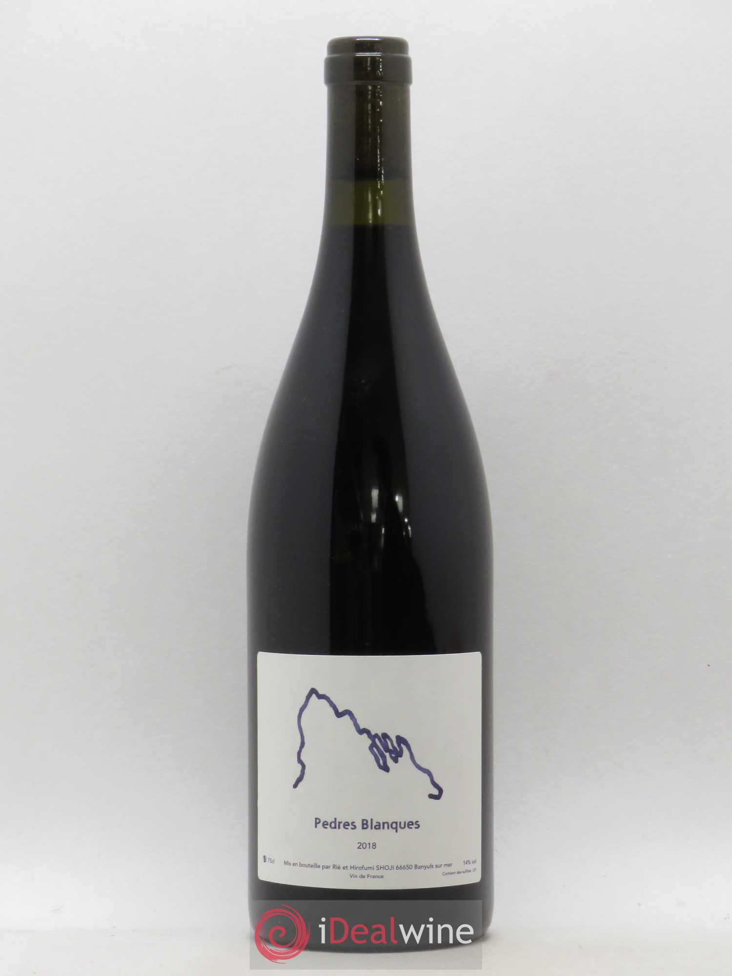 Vin de France Pedres Blanques Rié et Hirofumi Shoji 2018 - Lot de 1 bouteille - 0