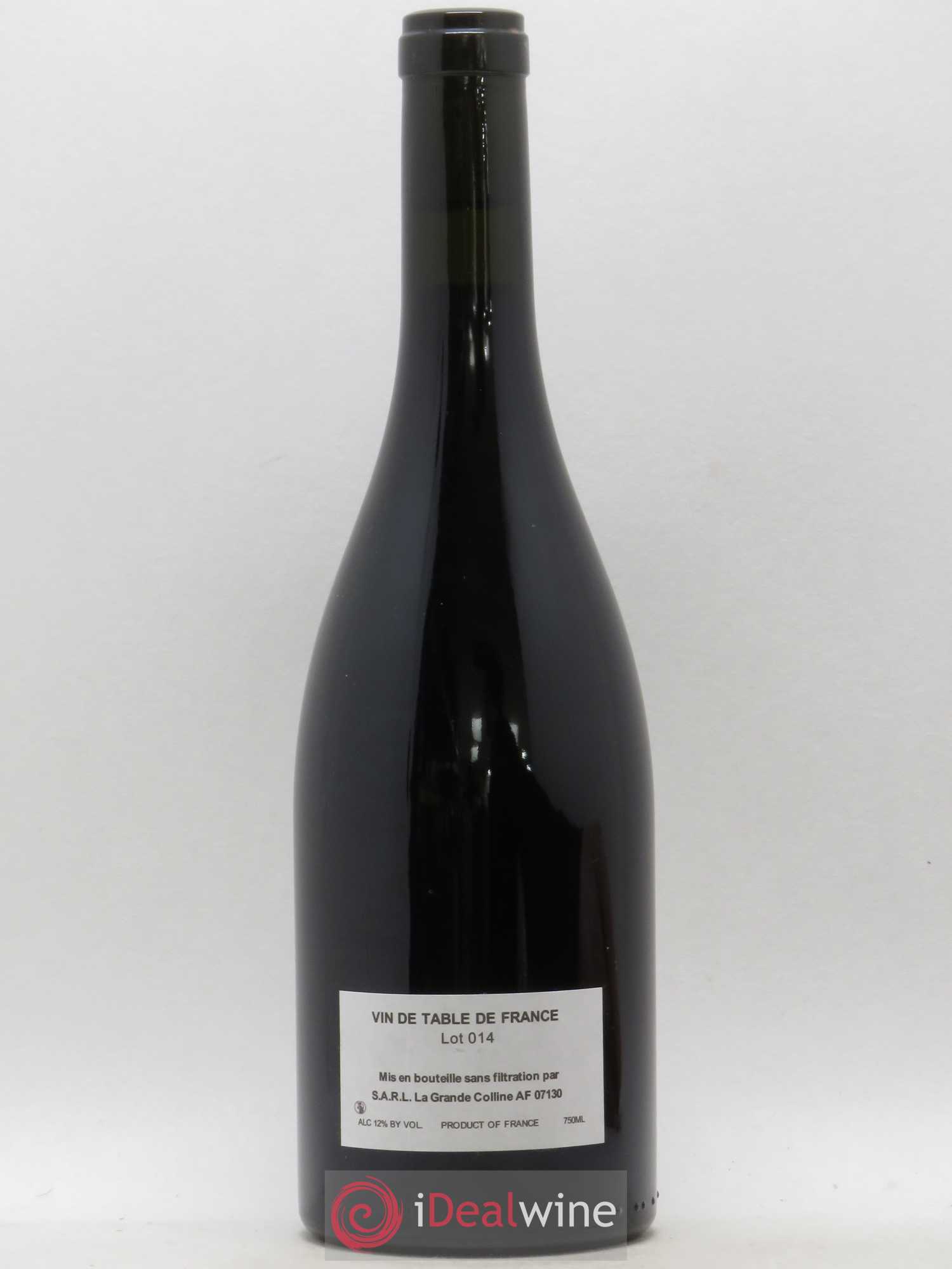 Vin de France (Ex Cornas) Hirotake Ooka - Domaine La Grande Colline 2014 - Lot de 1 bouteille - 1