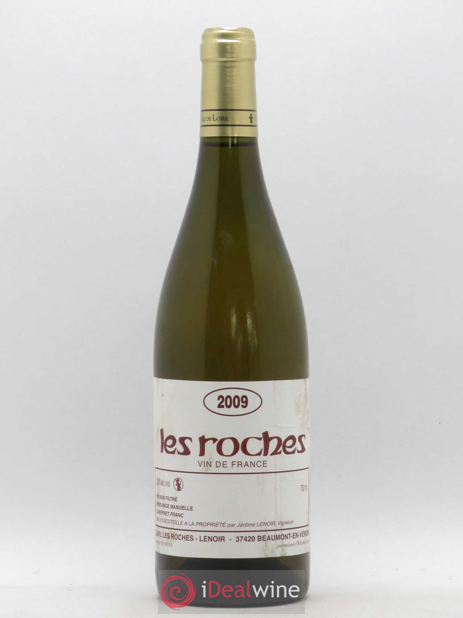 Vin de France Les Roches Domaine Lenoir 2009 - Posten von 1 Flasche - 0
