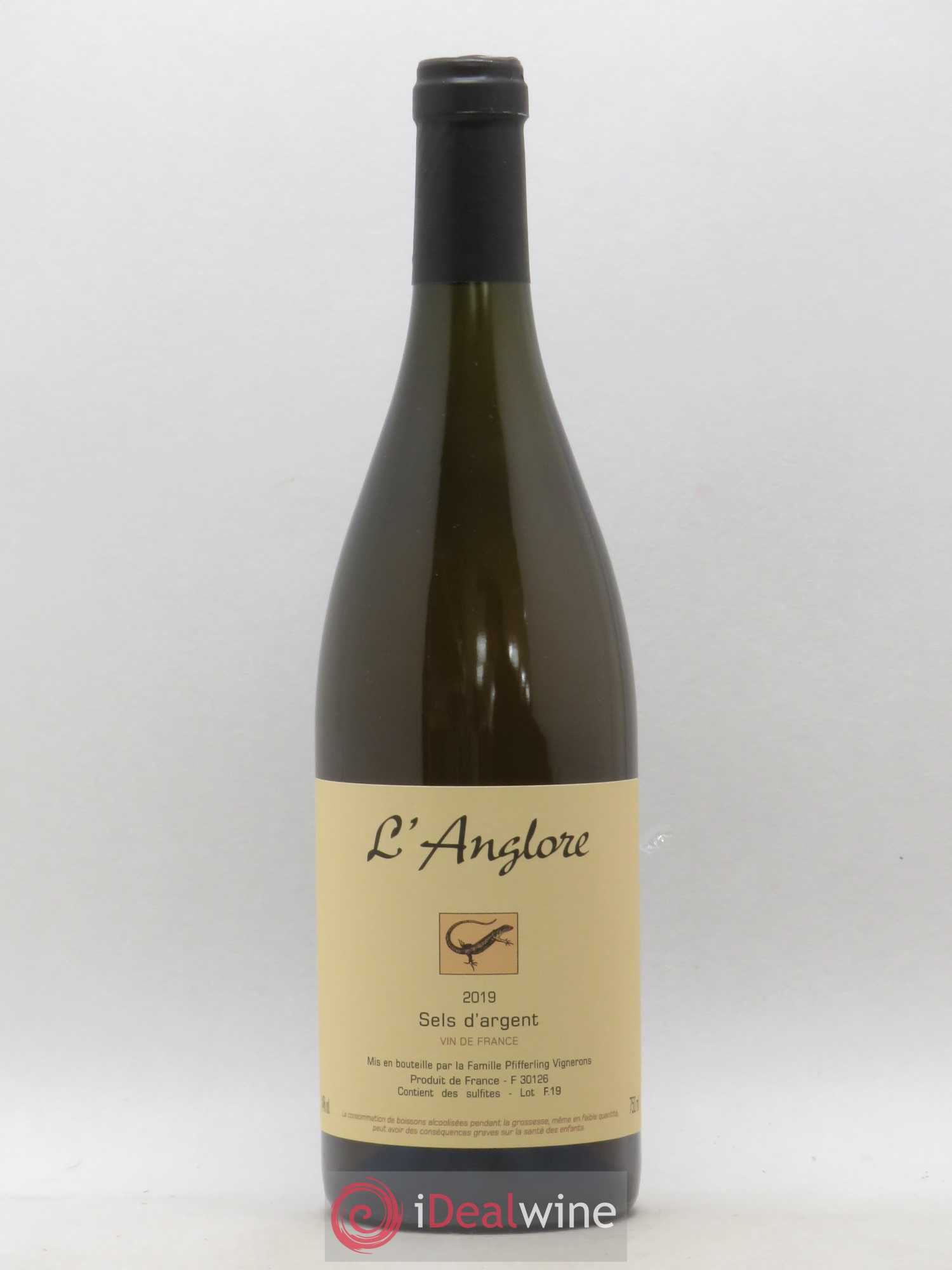 Vin de France Sels d'argent L'Anglore 2019 - Lot de 1 bouteille - 0