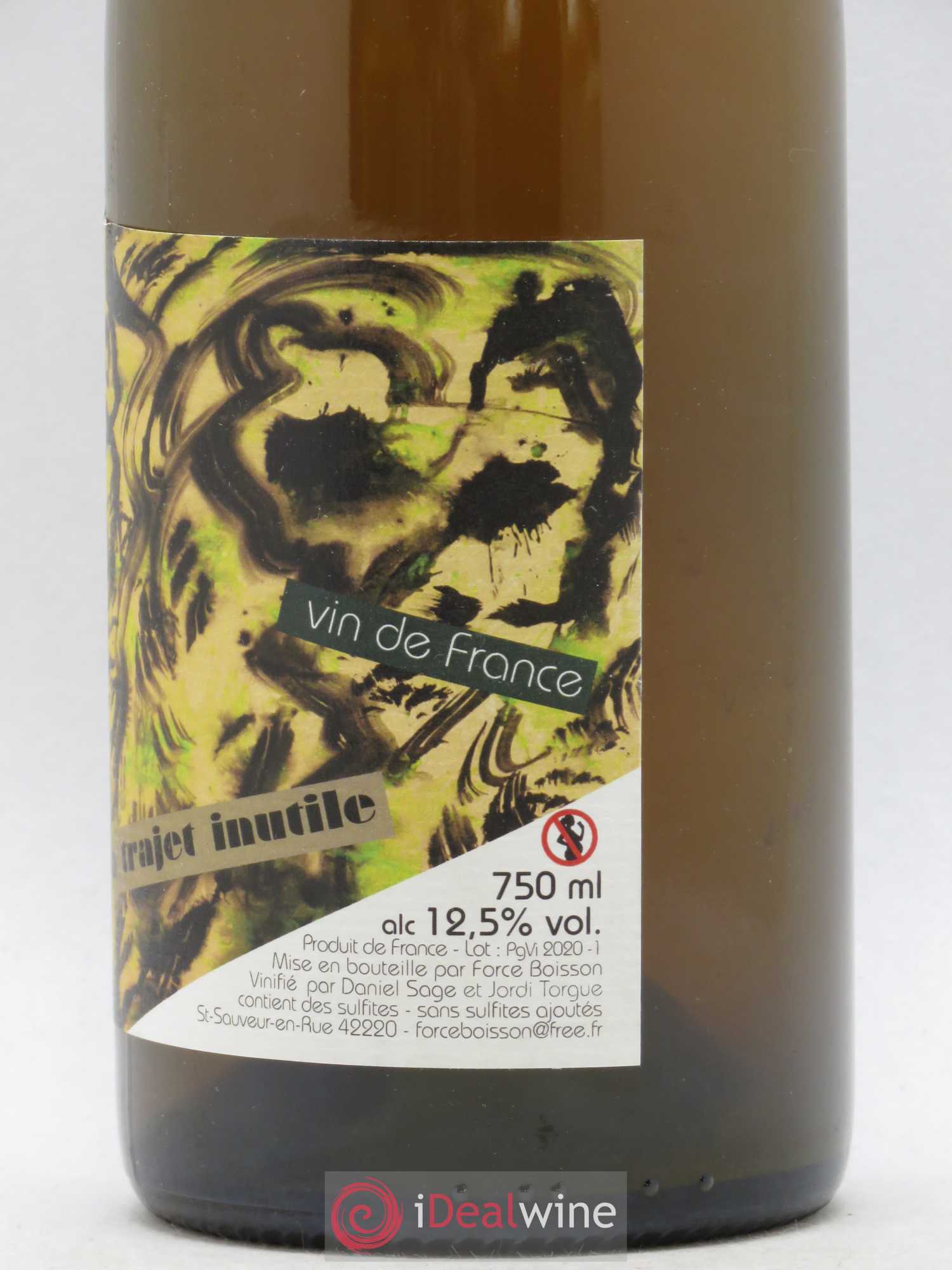 Vin de France Trajet Inutile Daniel Sage 2019 - Posten von 1 Flasche - 1