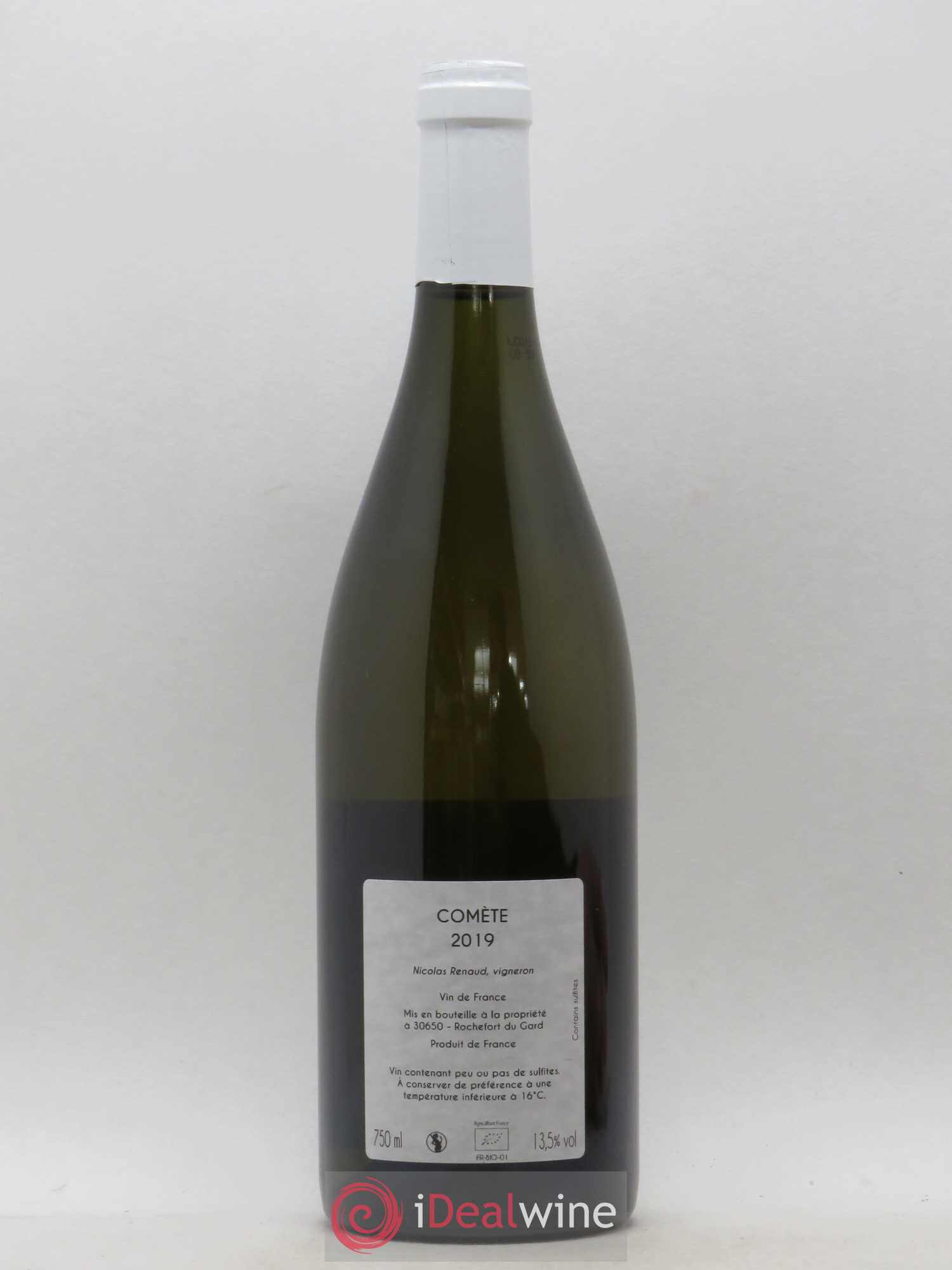 Vin de France Les Grillons Clos des Grillons Comète 2019 - Lot de 1 bouteille - 1
