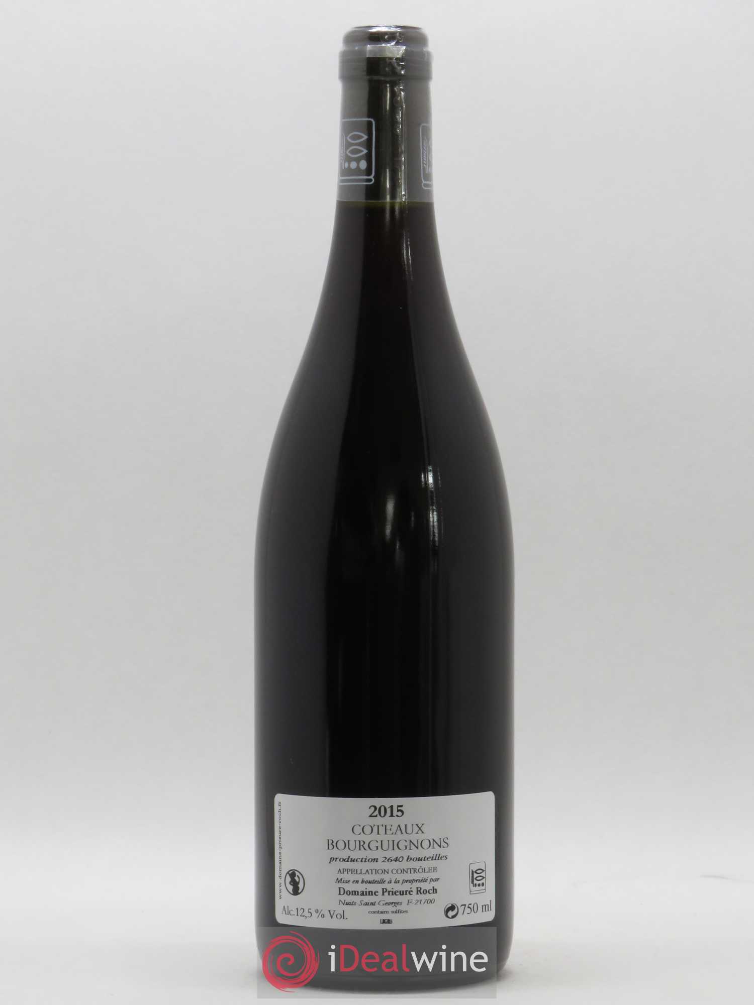 Coteaux Bourguignons Prieuré Roch 2015 - Lot de 1 bouteille - 1
