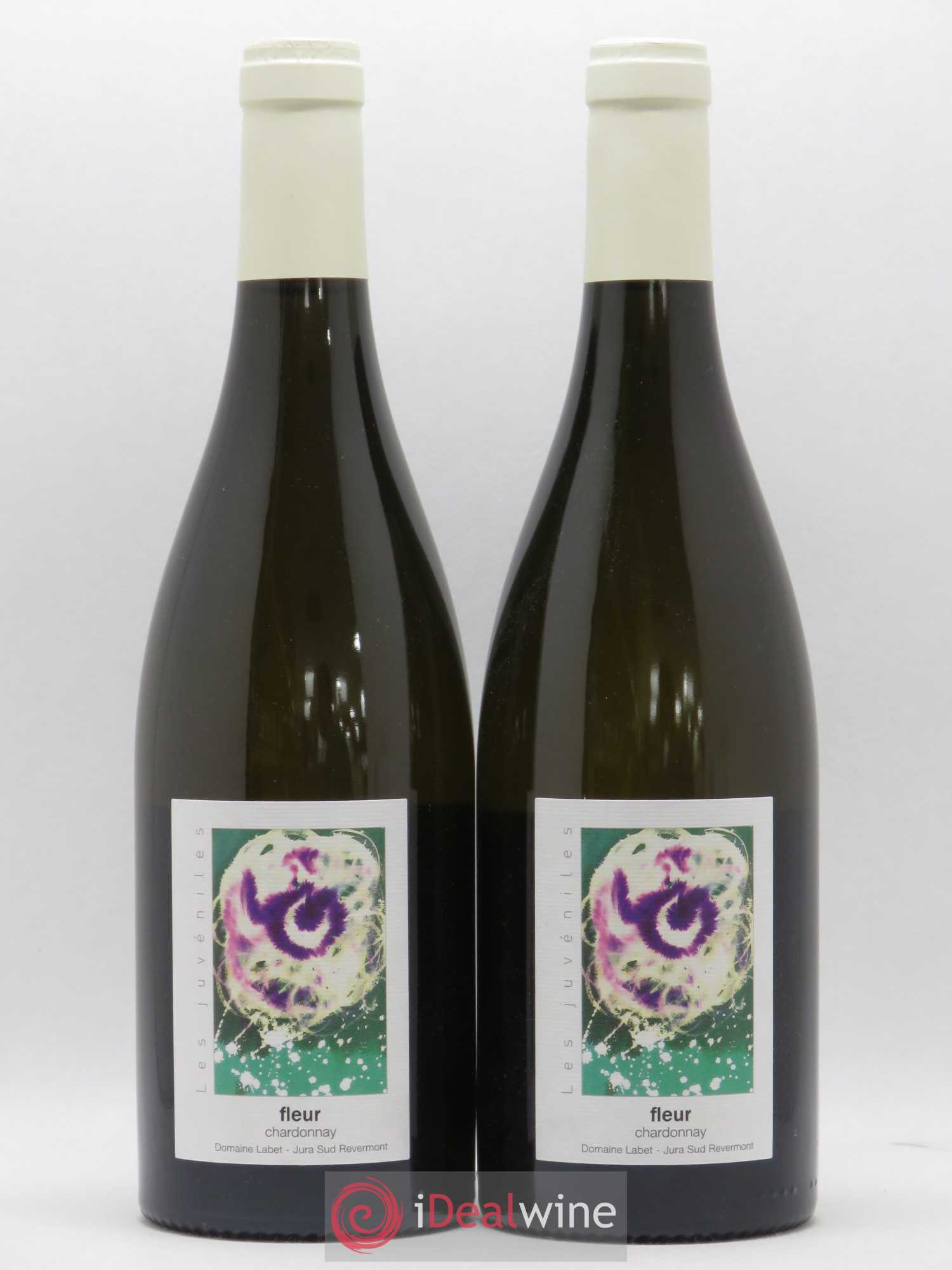 Côtes du Jura Chardonnay Fleur Romain - Julien - Charline Labet 2018 - Lot de 2 bouteilles - 0