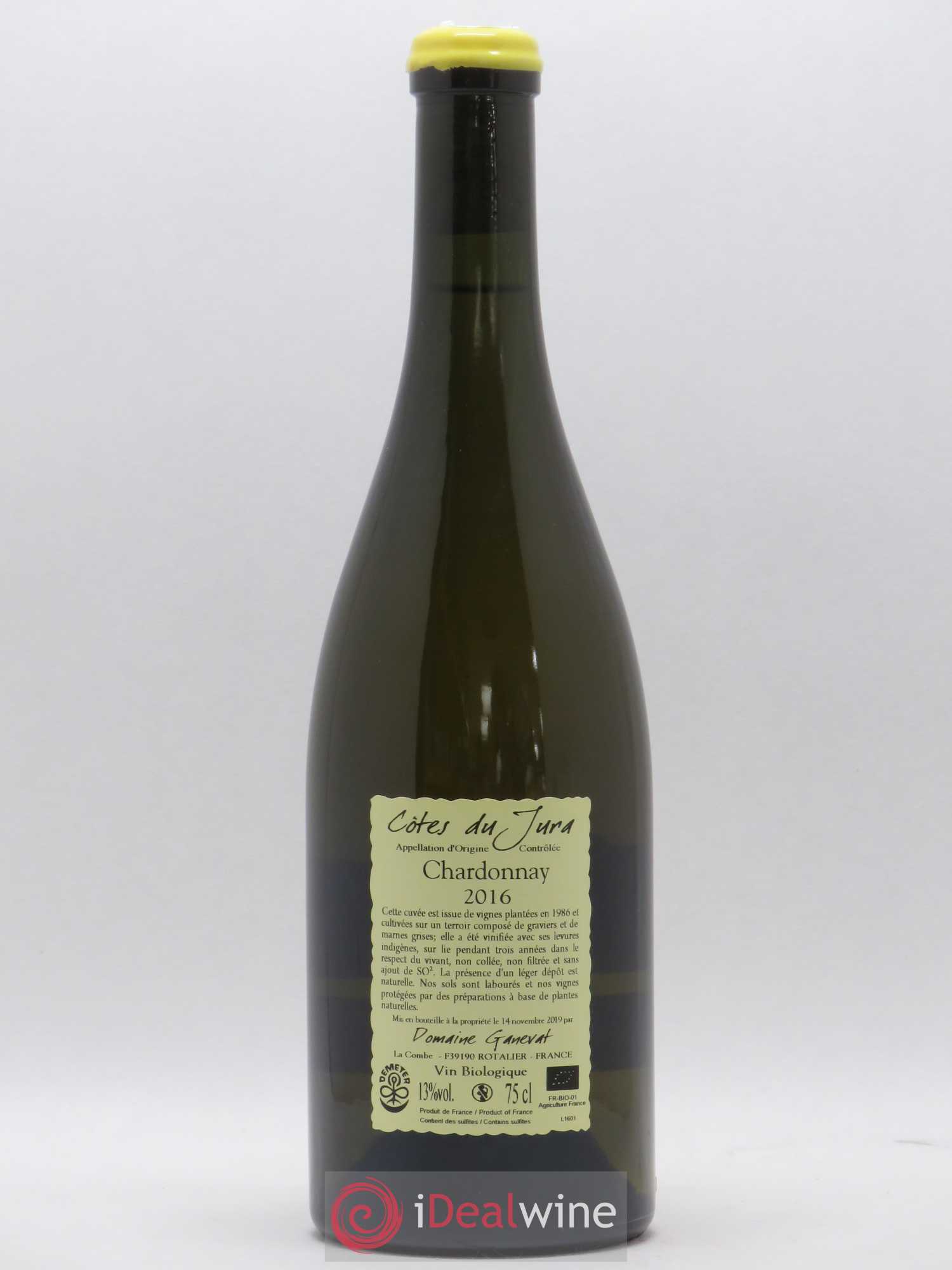 Côtes du Jura Cuvée Florine Jean-François Ganevat (Domaine) 2016 - Lot de 1 bouteille - 1