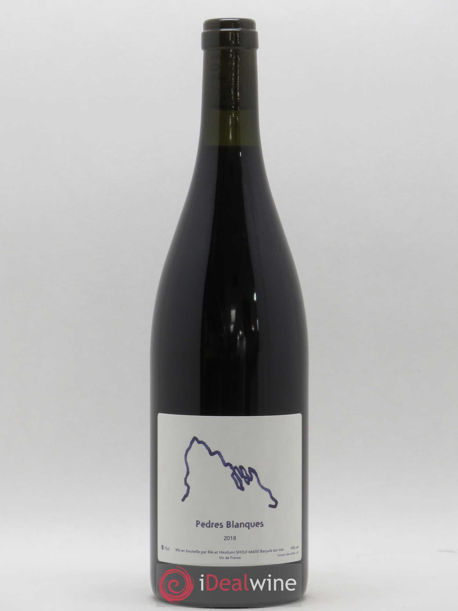 Vin de France Pedres Blanques Rié et Hirofumi Shoji 2018 - Lot de 1 bouteille - 0