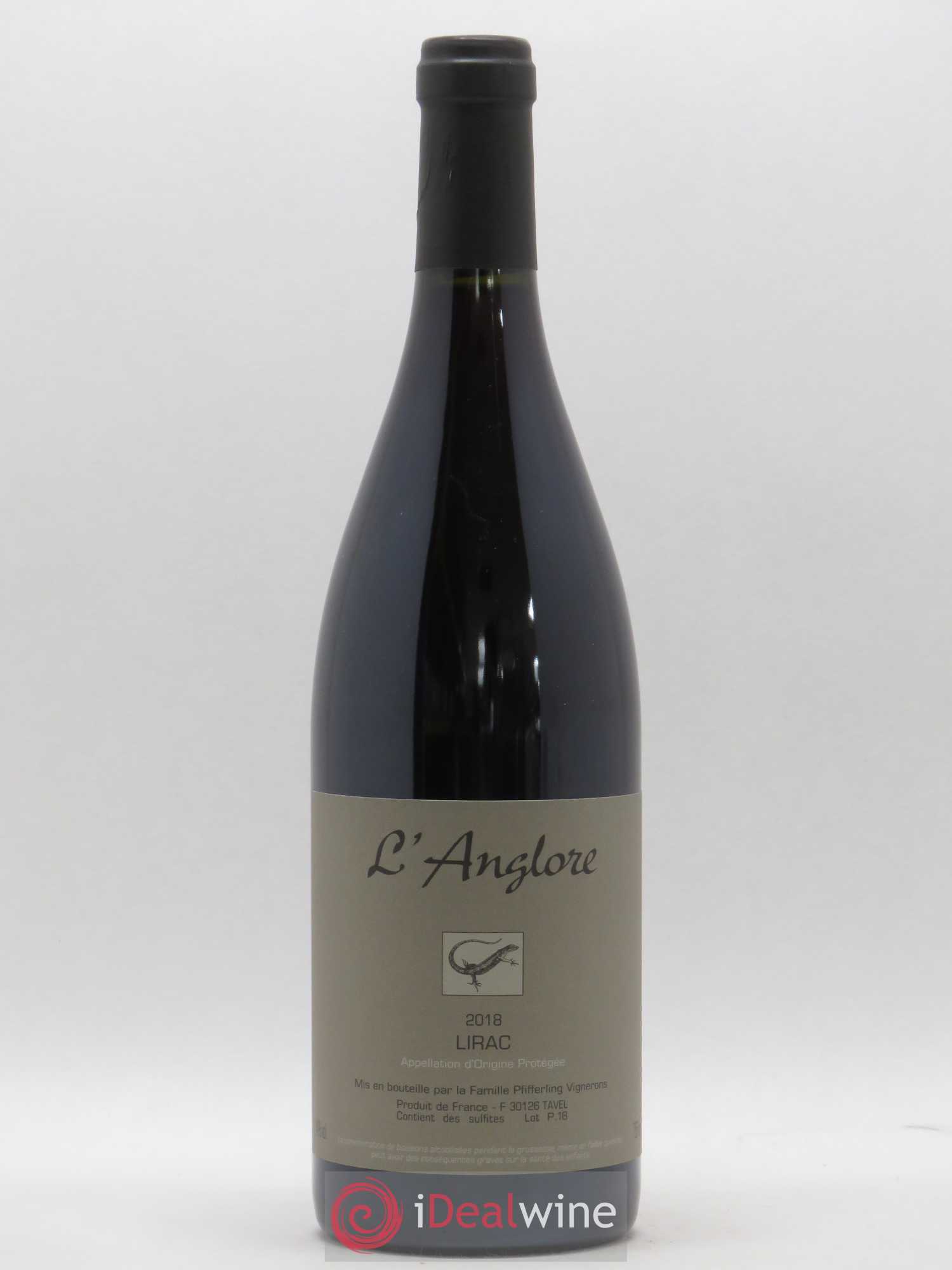 Lirac L'Anglore 2018 - Lot de 1 bouteille - 0