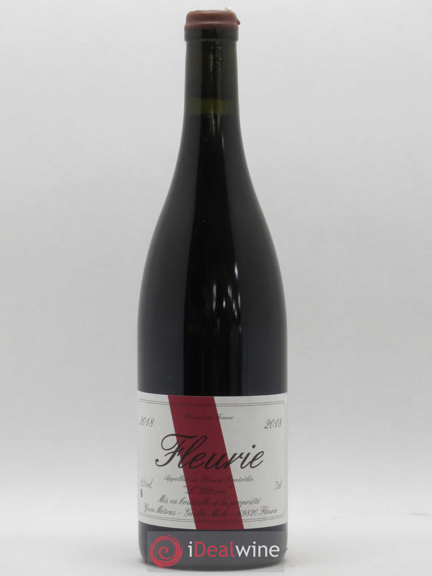 Fleurie l'Ultime Yvon Métras 2018 - Lot de 1 bouteille - 0
