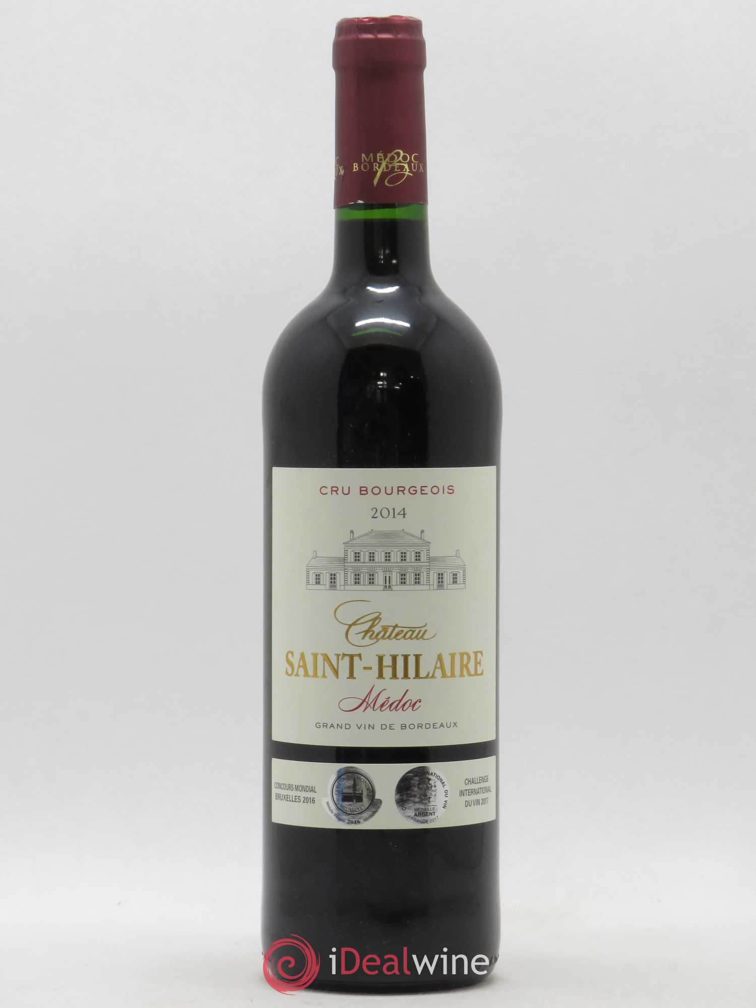 Médoc Château Saint Hilaire (sans prix de réserve) 2014 - Posten von 1 Flasche - 0