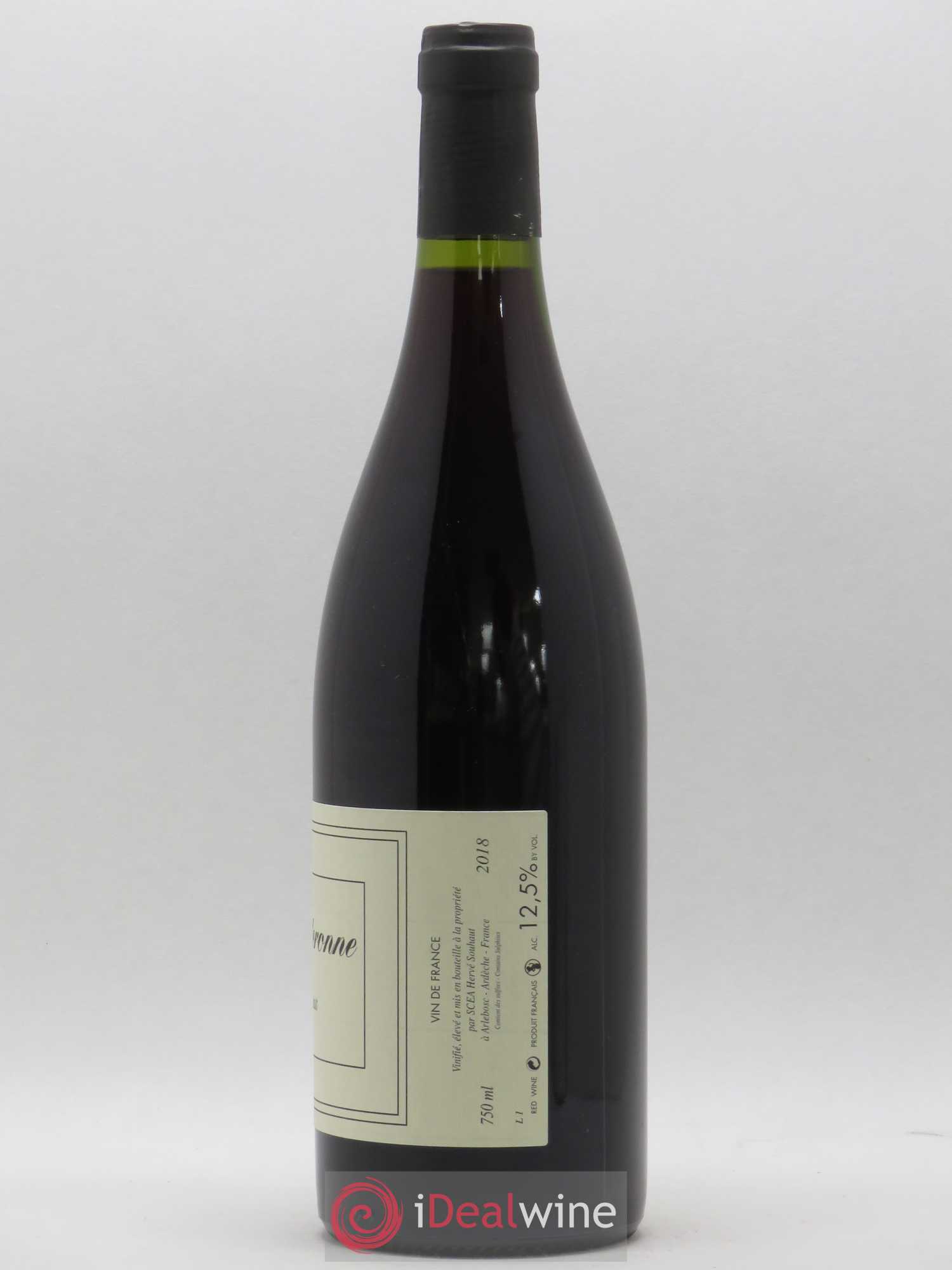 Vin de France La Souteronne Hervé Souhaut - Domaine Romaneaux-Destezet 2018 - Lot de 1 bouteille - 1