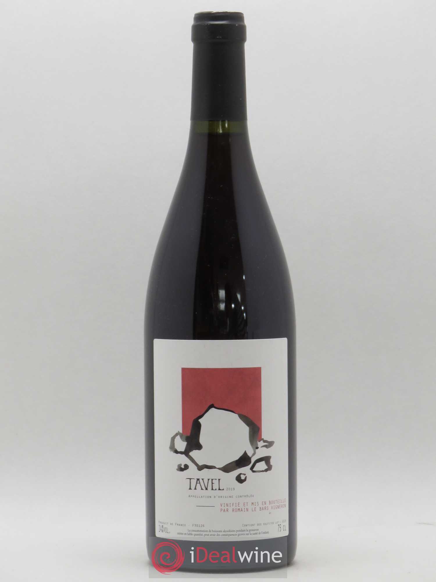 Tavel Romain Le Bars 2019 - Lot de 1 bouteille - 0
