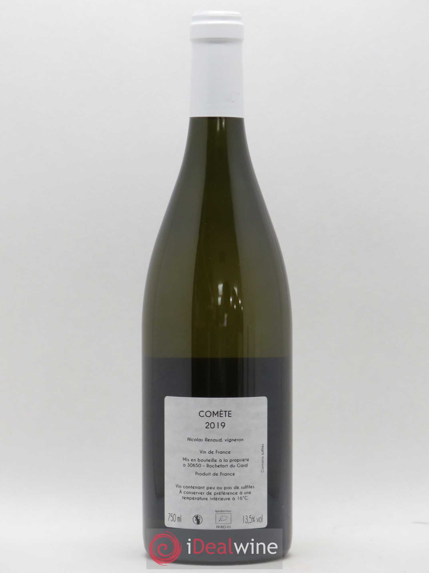 Vin de France Comète Clos des Grillons 2019 - Lot de 1 bouteille - 1