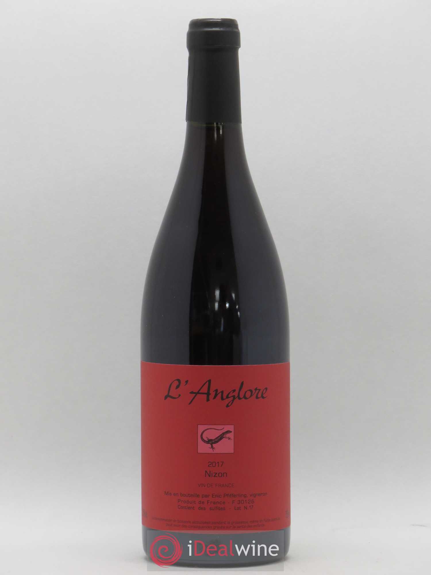 Vin de France Nizon L'Anglore 2017 - Posten von 1 Flasche - 0