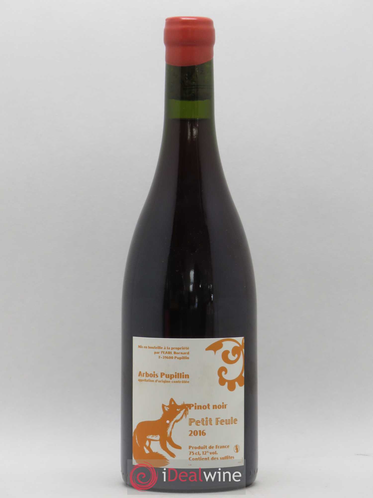 Arbois Pupillin Petit Feule Bornard 2016 - Posten von 1 Flasche - 0