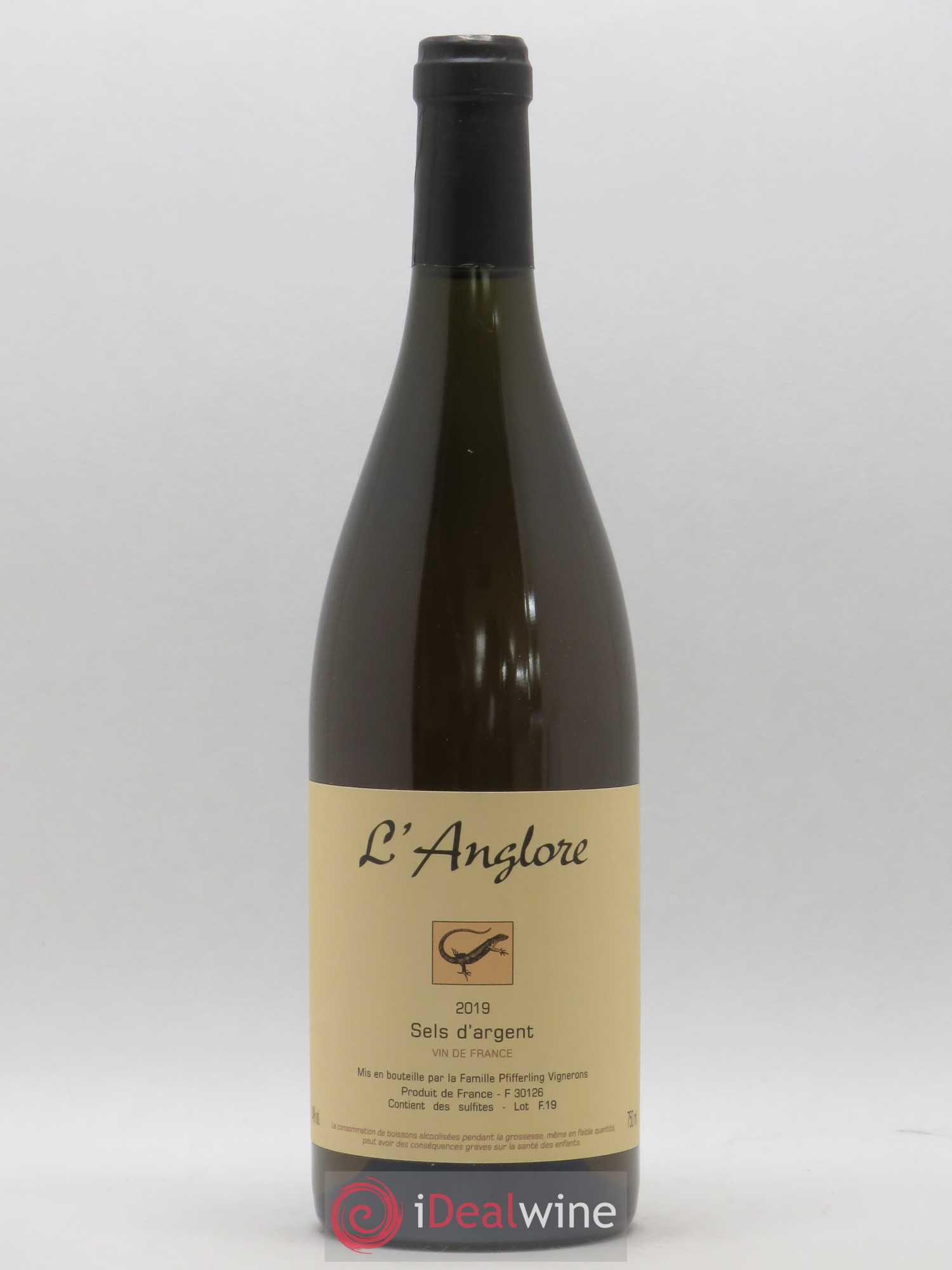 Vin de France Sels d'argent L'Anglore 2019 - Lot de 1 bouteille - 0