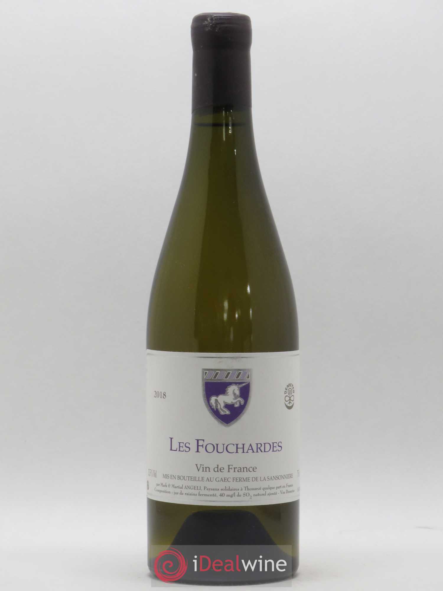 Vin de France Les Fouchardes Mark Angeli (Domaine) - Ferme de la Sansonnière 2018 - Lot de 1 bouteille - 0