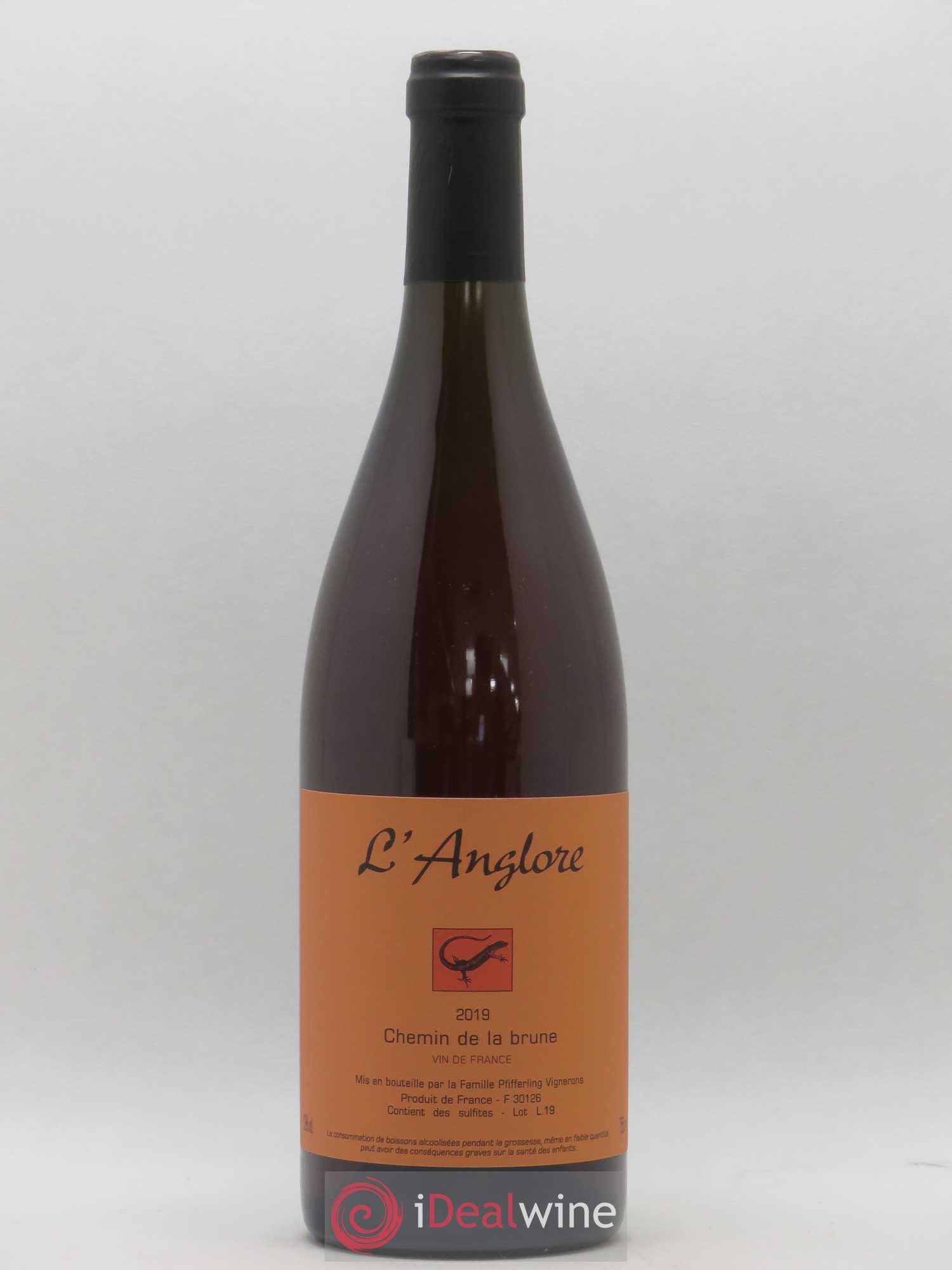 Vin de France Chemin de la brune L'Anglore 2019 - Lot de 1 bouteille - 0