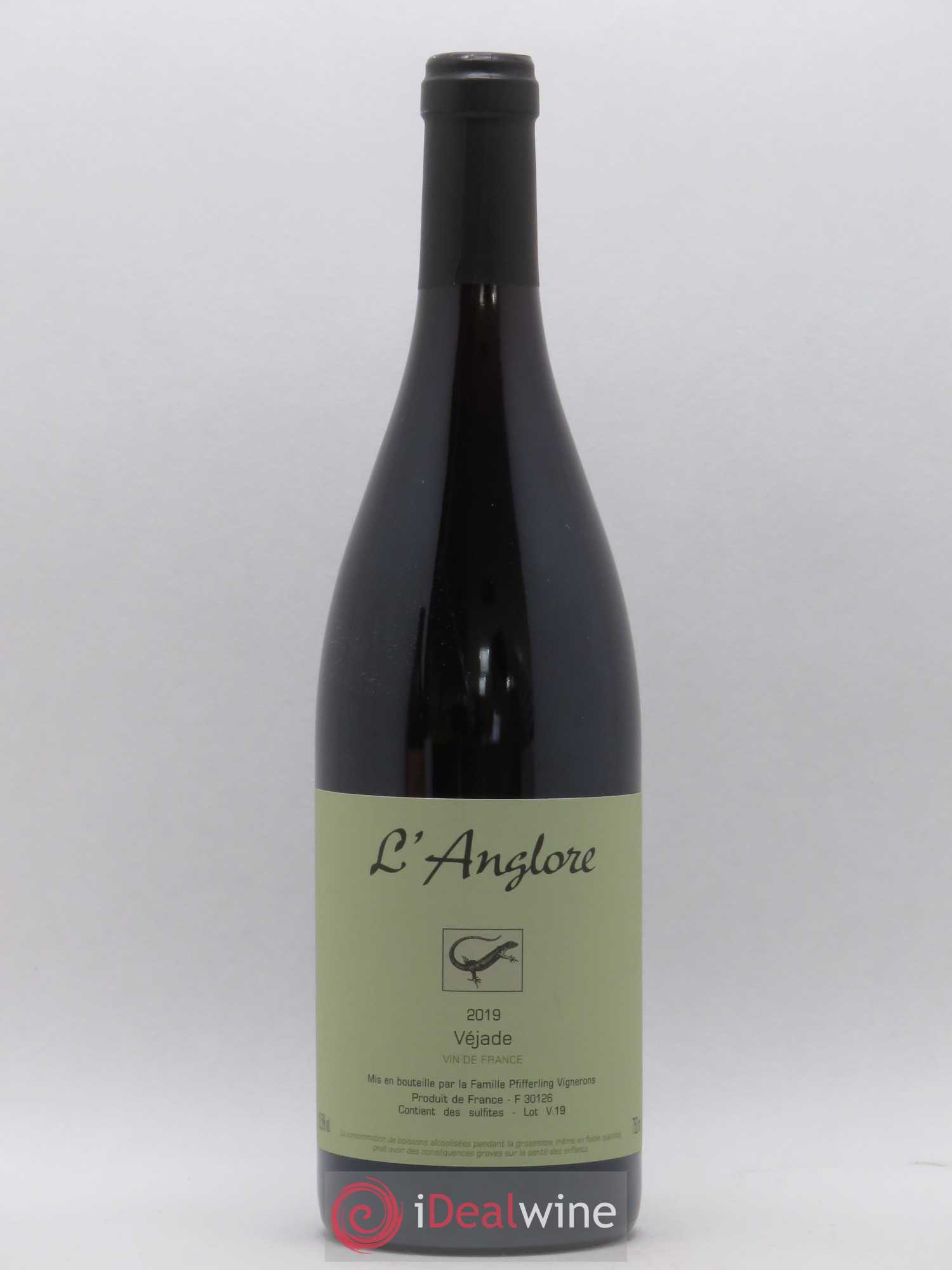 Vin de France Véjade L'Anglore 2019 - Lot de 1 bouteille - 0