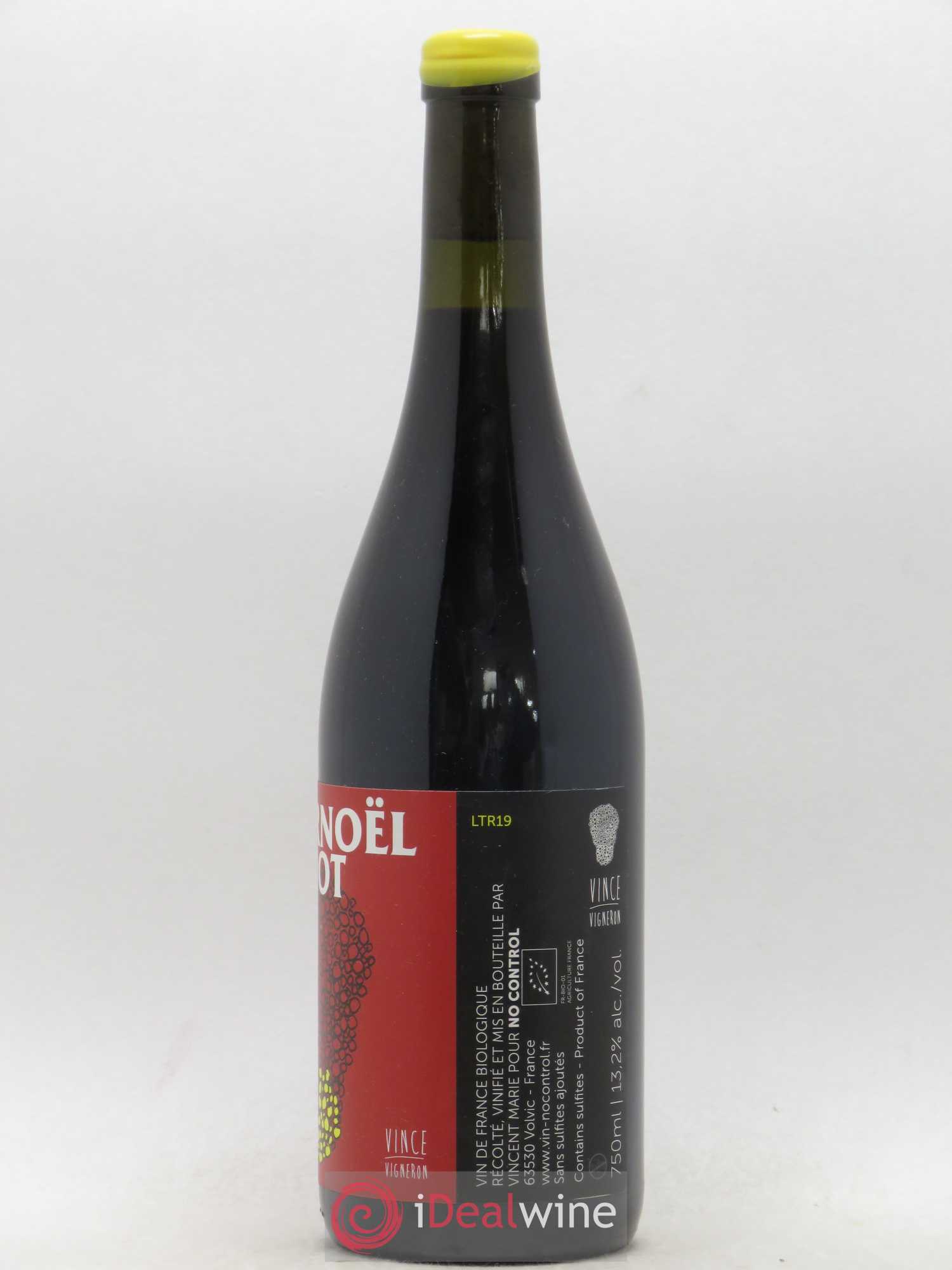 Vin de France No Control Tournoel Riot 2019 - Lot de 1 bouteille - 1