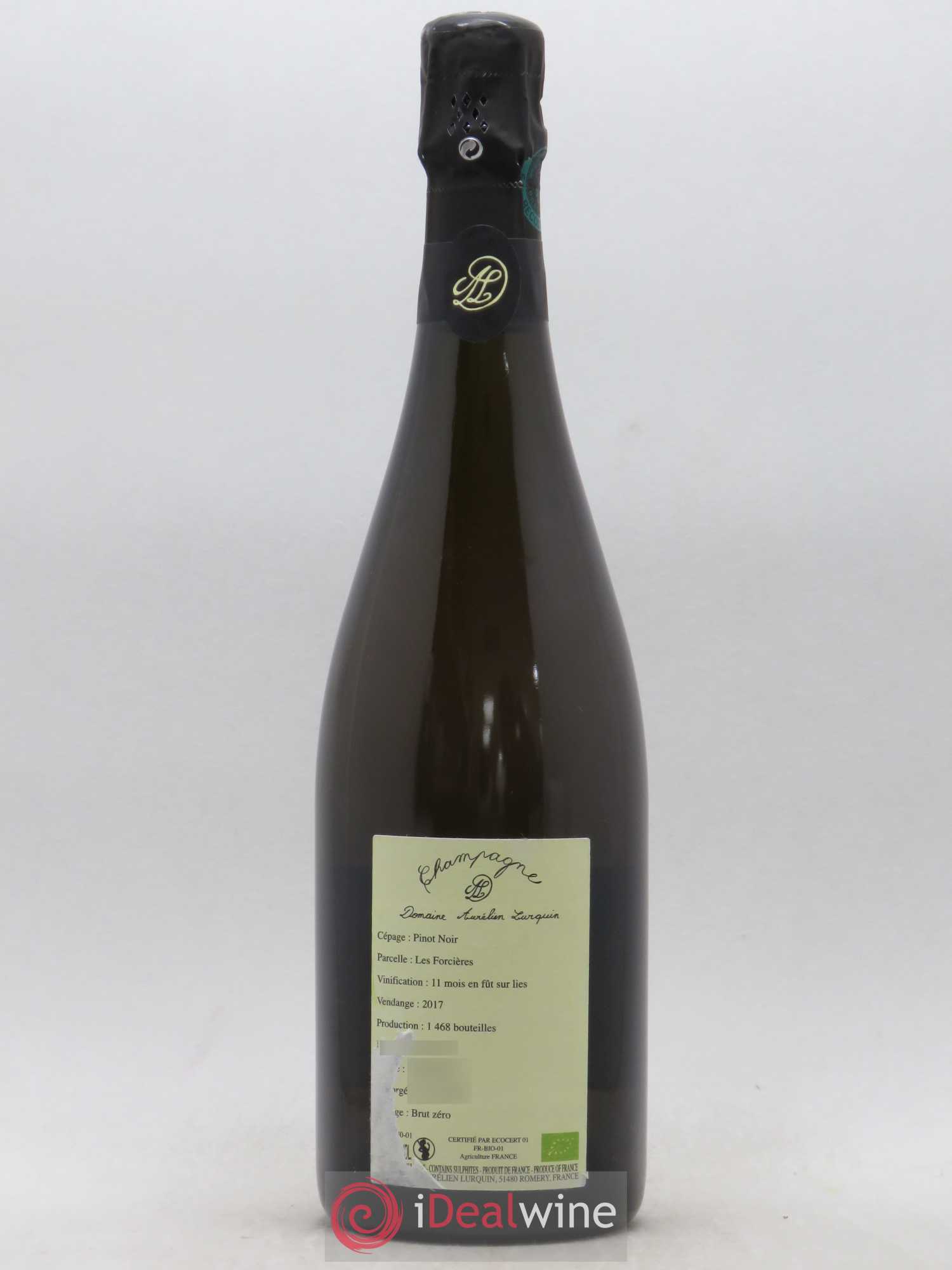 Champagne Les Forcieres Aurélien Lurquin 2017 - Posten von 1 Flasche - 1