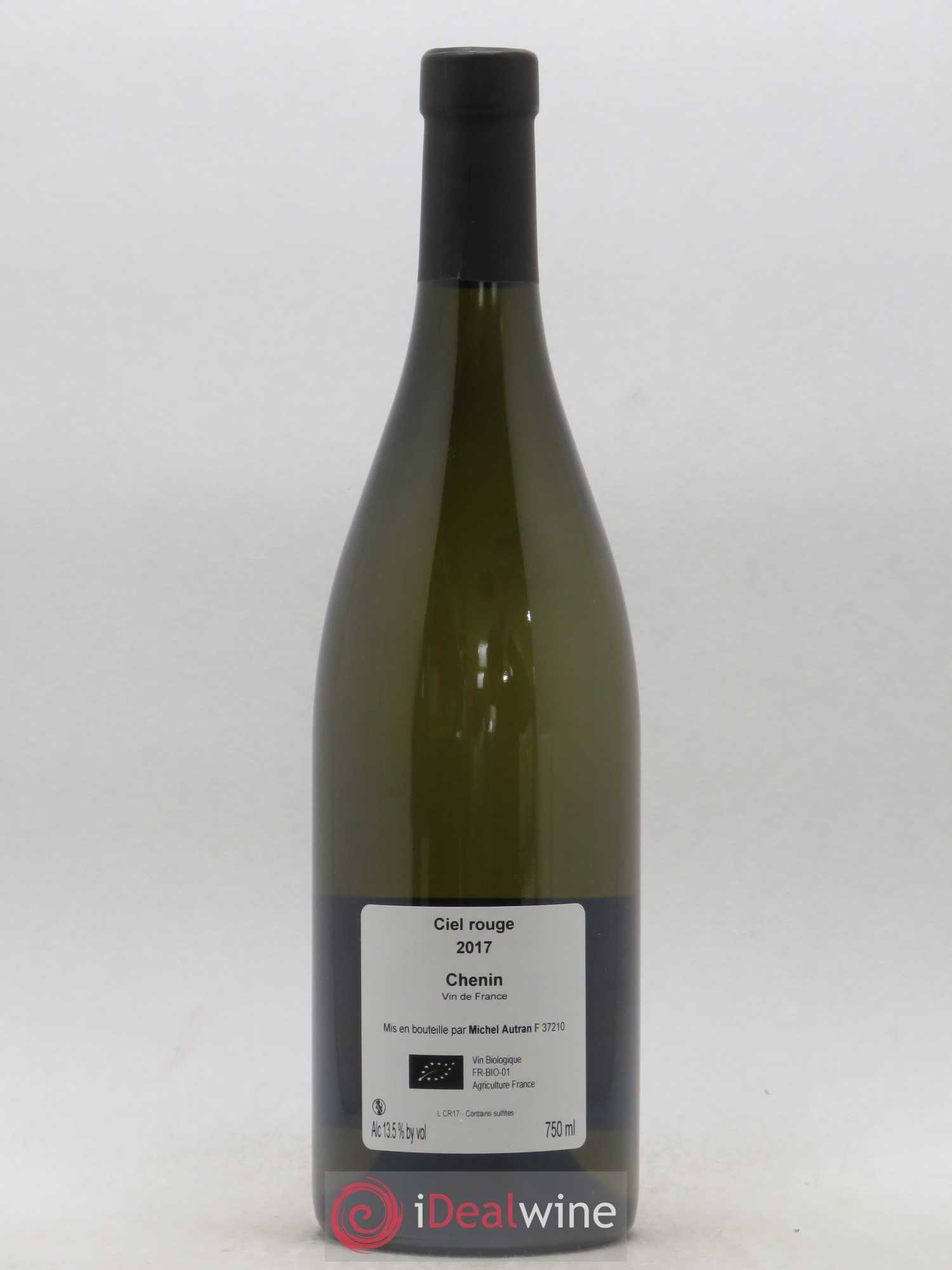 Vouvray Ciel rouge Michel Autran 2017 - Lot de 1 bouteille - 1