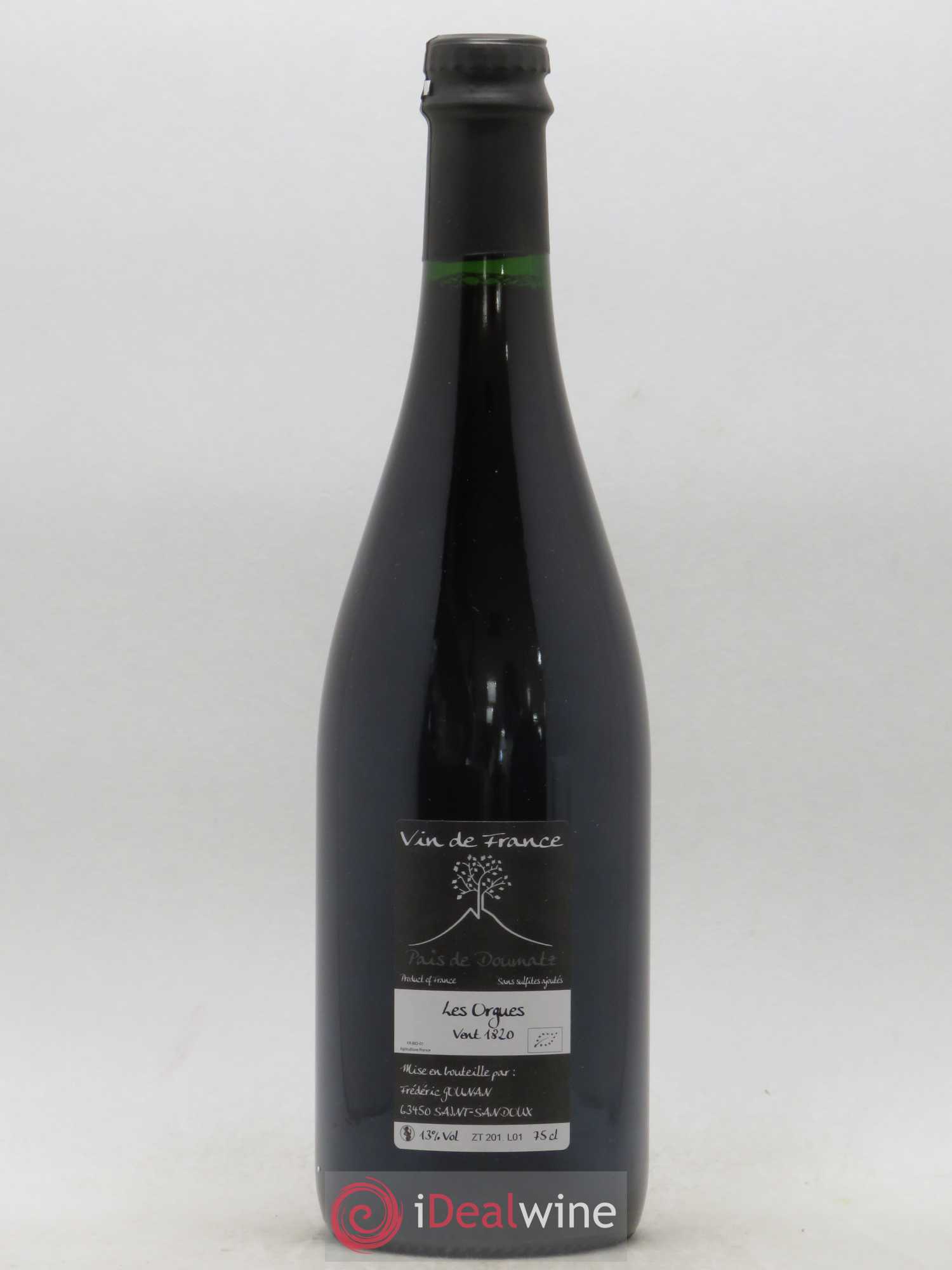 Vin de France Les Orgues Vignobles de l'Arbre Blanc 2018 - Posten von 1 Flasche - 1