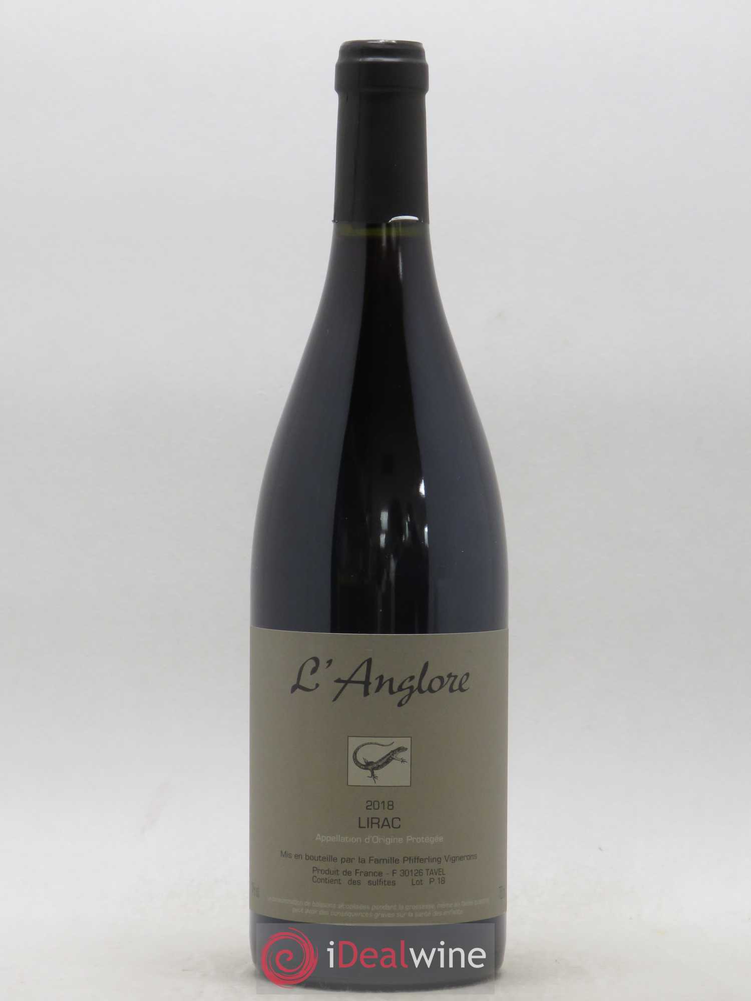 Lirac L'Anglore 2018 - Posten von 1 Flasche - 0