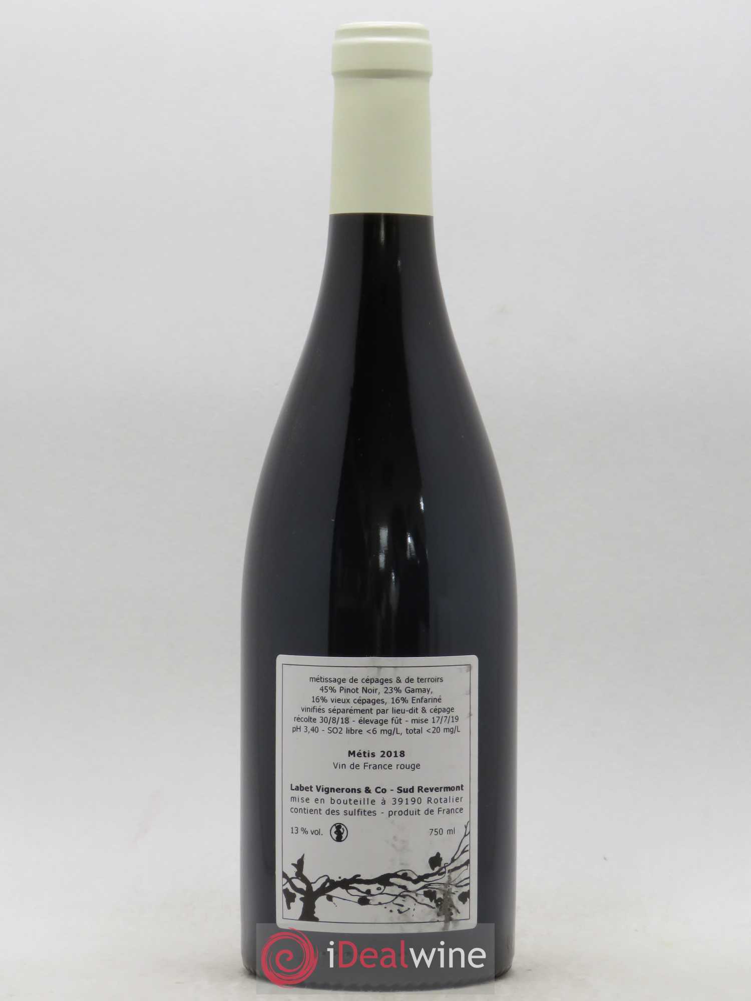 Vin de France Métis Romain - Julien  - Charline Labet 2018 - Lotto di 1 bottiglia - 1