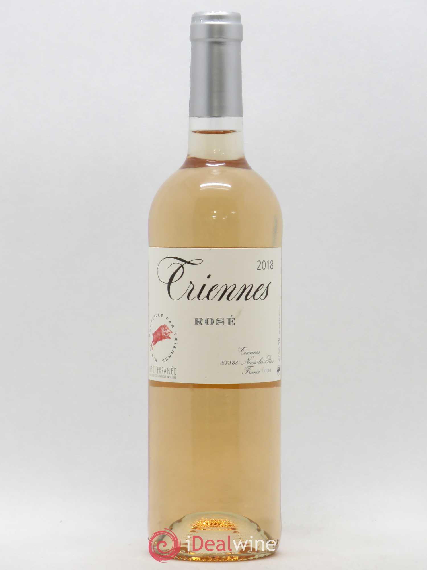 Méditerranée Rosé Triennes (Domaine) (sans prix de réserve) 2018 - Lot de 1 bouteille - 0