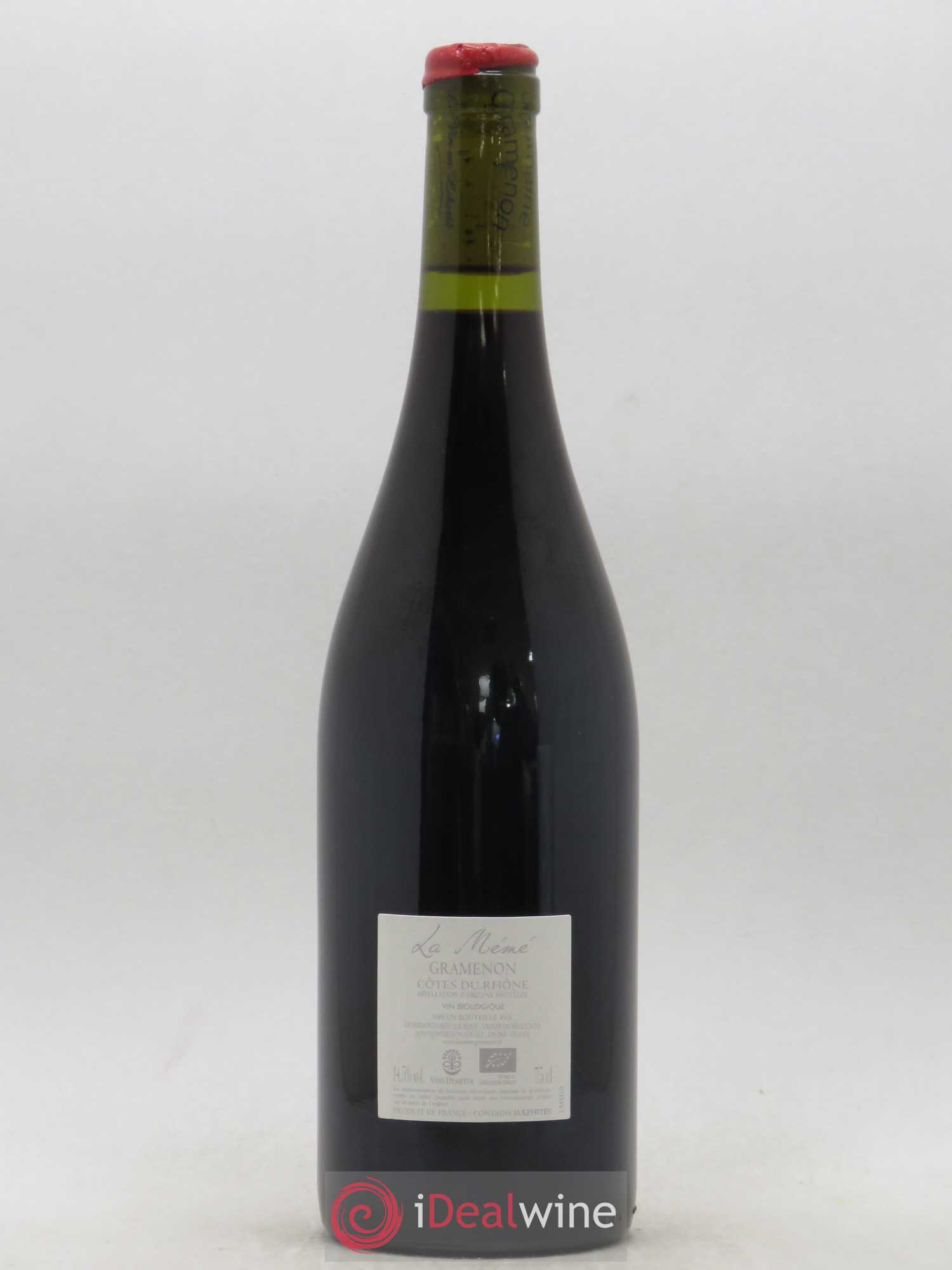 Côtes-du-Rhône La Mémé Ceps Centenaires Gramenon (Domaine) 2019 - Lot de 1 bouteille - 1