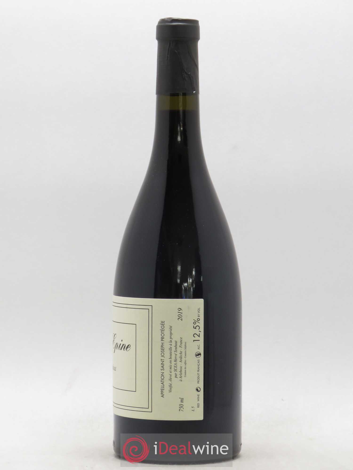 Saint-Joseph Sainte Epine Hervé Souhaut - Domaine Romaneaux-Destezet 2019 - Lot de 1 bouteille - 1