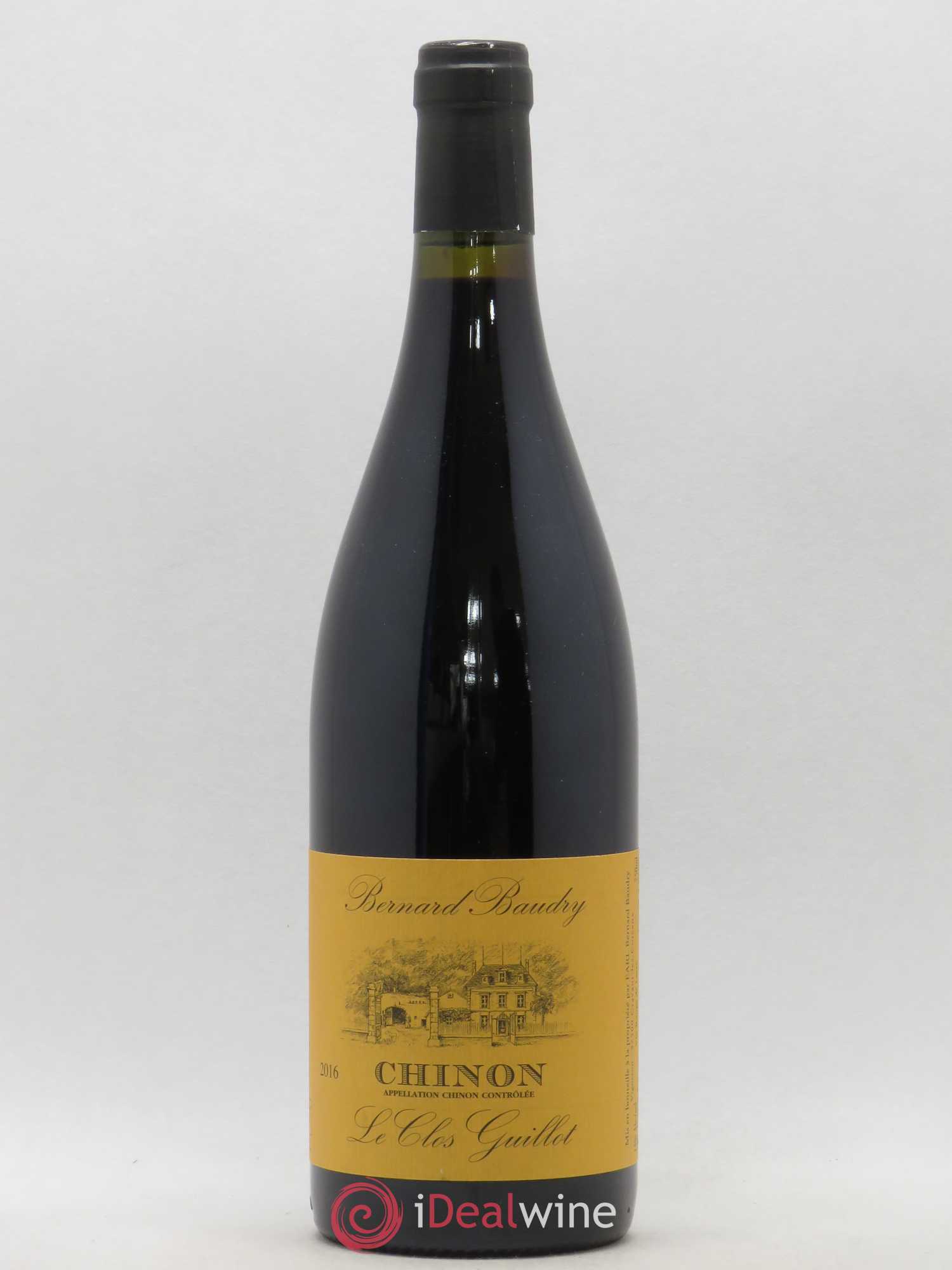 Chinon Le Clos Guillot Bernard Baudry (sans prix de réserve) 2016 - Lot de 1 bouteille - 0