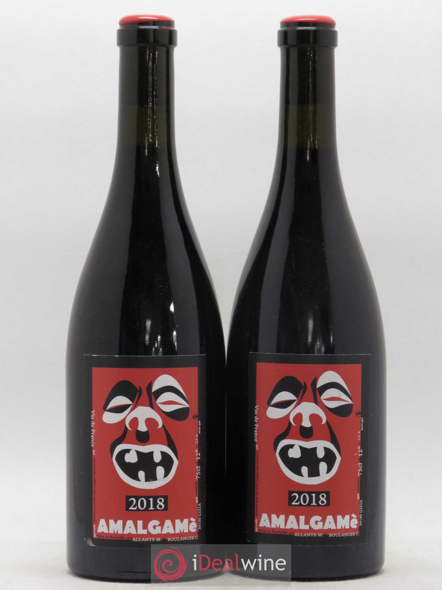Vin de France Amalgame Allante Boulanger 2018 - Posten von 2 Flaschen - 0