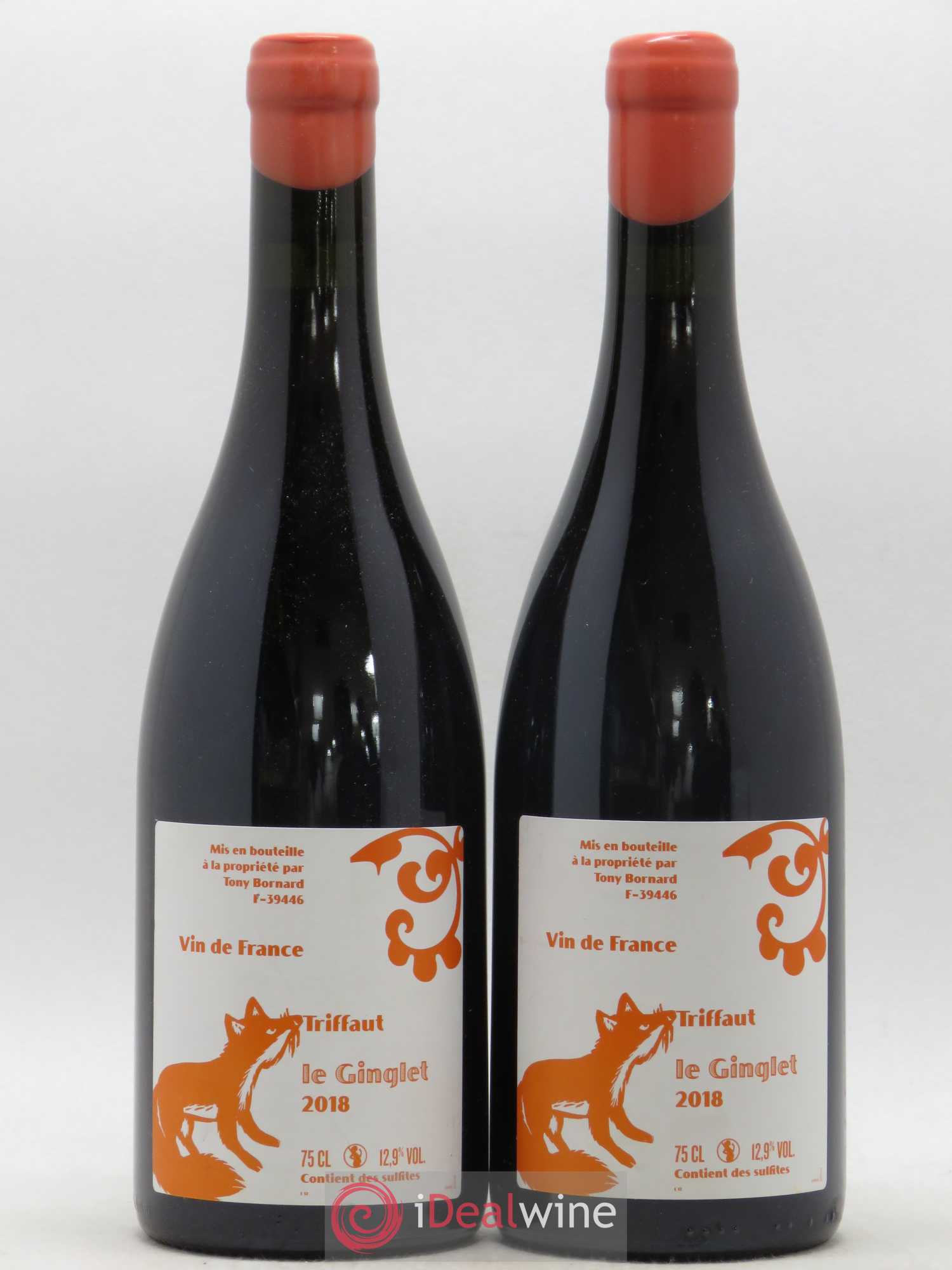 Vin de France Le Ginglet Philippe Bornard 2018 - Posten von 2 Flaschen - 0