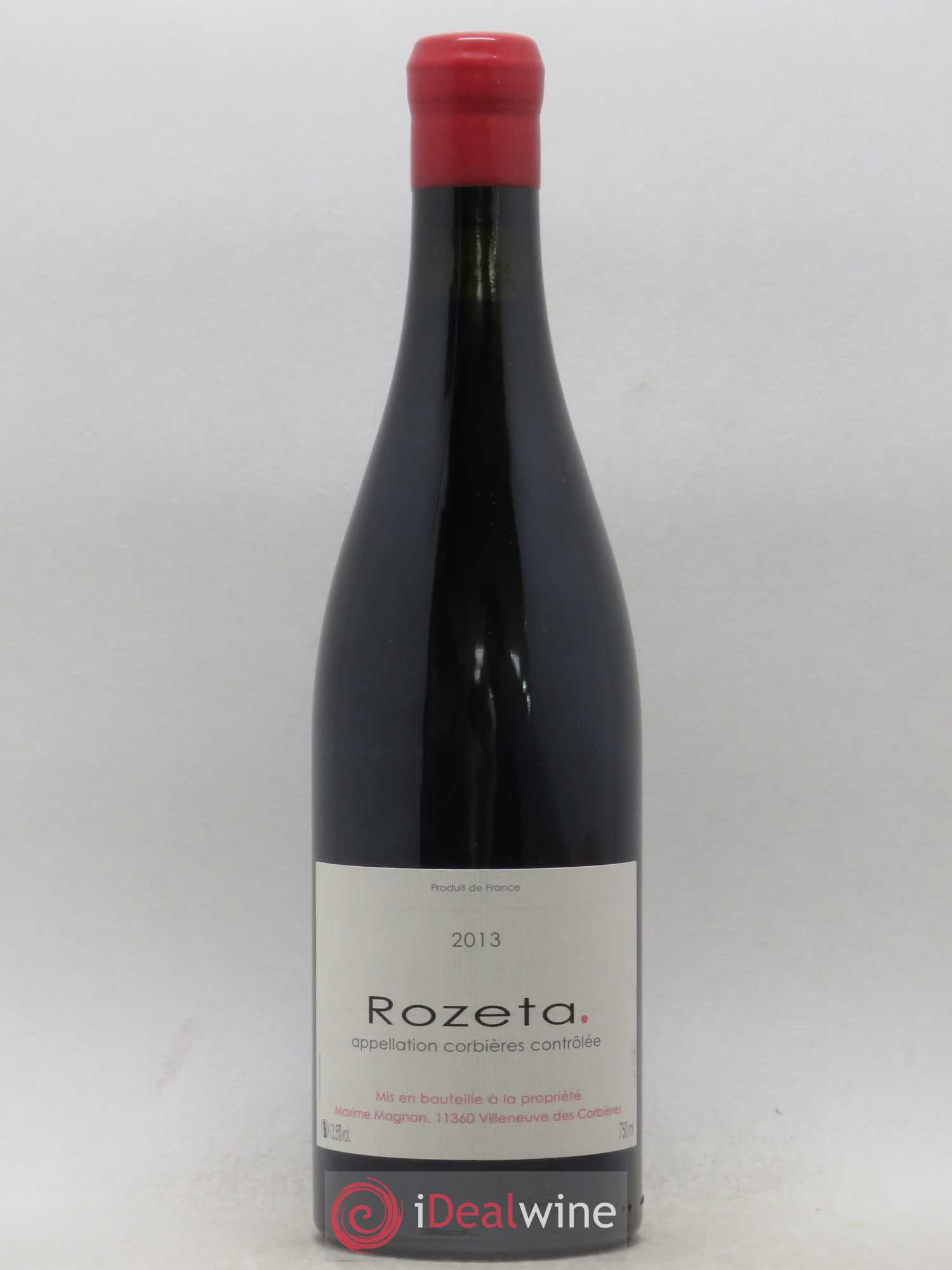 Corbières Rozeta Maxime Magnon 2013 - Lot de 1 bouteille - 0