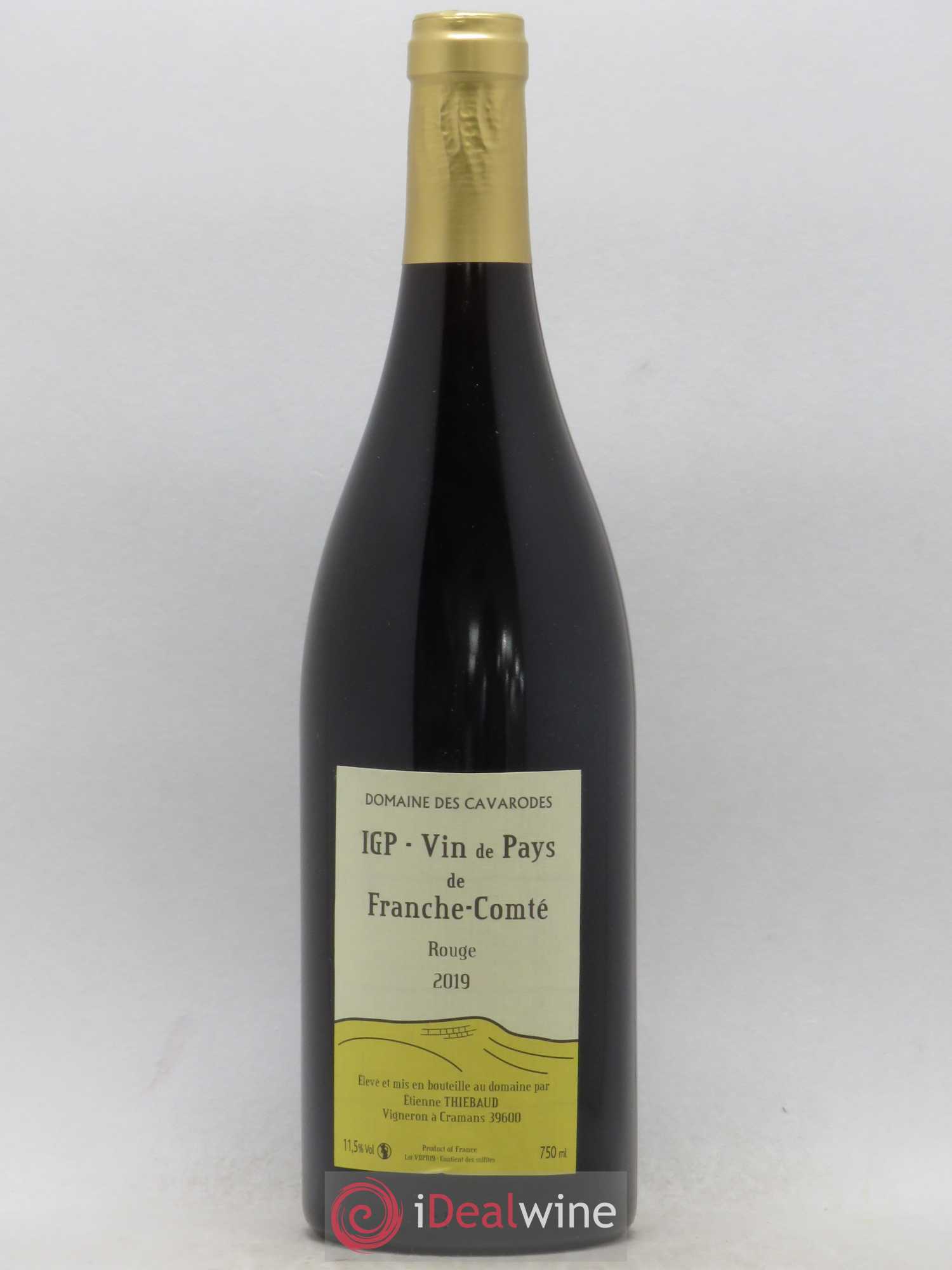 Divers VDP de Franche Comté Domaine des Cavarodes 2019 - Posten von 1 Flasche - 0