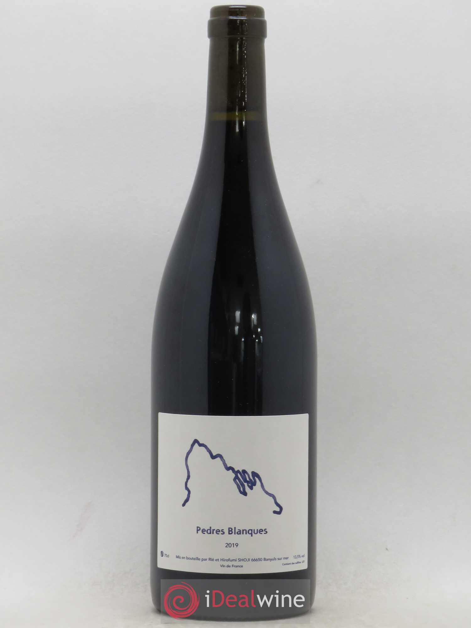 Vin de France Pedres Blanques Rié et Hirofumi Shoji 2019 - Lot de 1 bouteille - 0