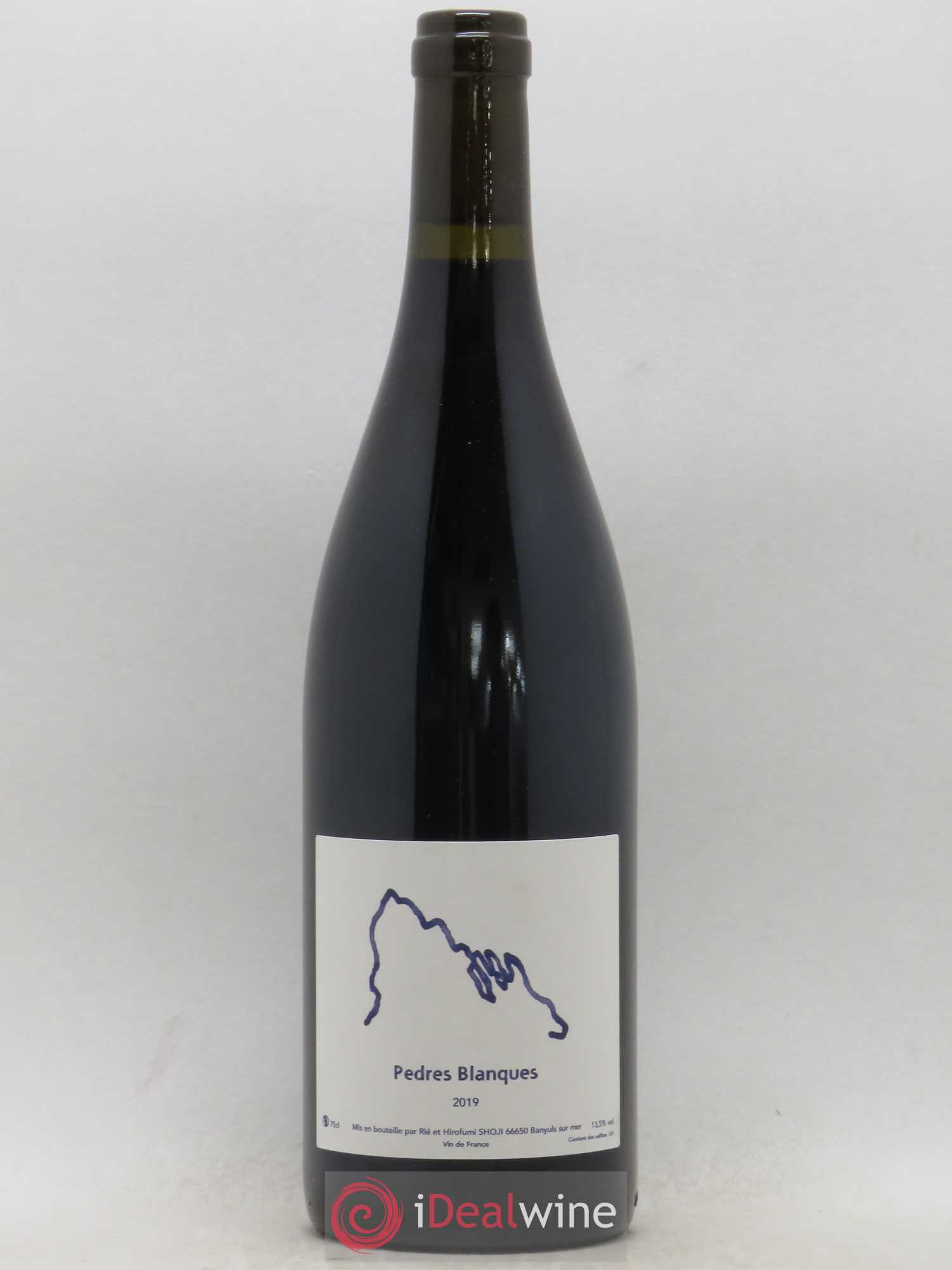 Vin de France Pedres Blanques Rié et Hirofumi Shoji 2019 - Lot de 1 bouteille - 0