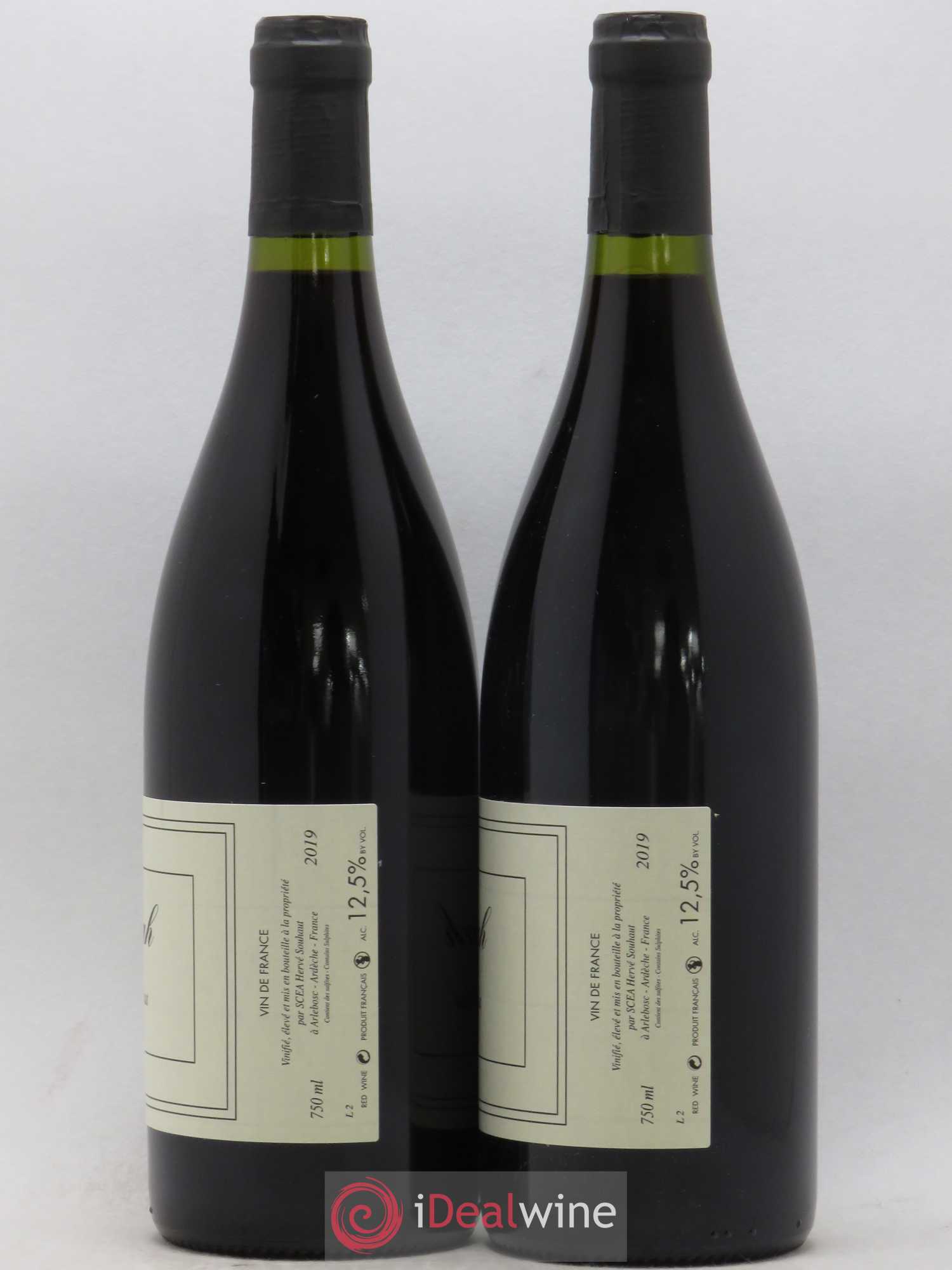 Vin de France Syrah Hervé Souhaut - Domaine Romaneaux-Destezet 2019 - Lotto di 2 bottiglie - 1